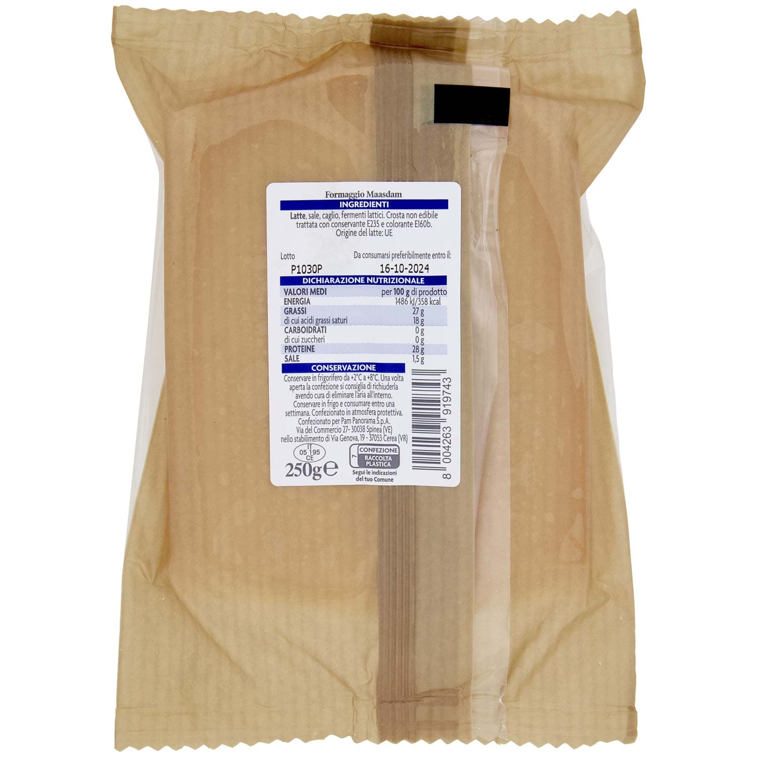 PAM Maasdam 250 g – immagine 4