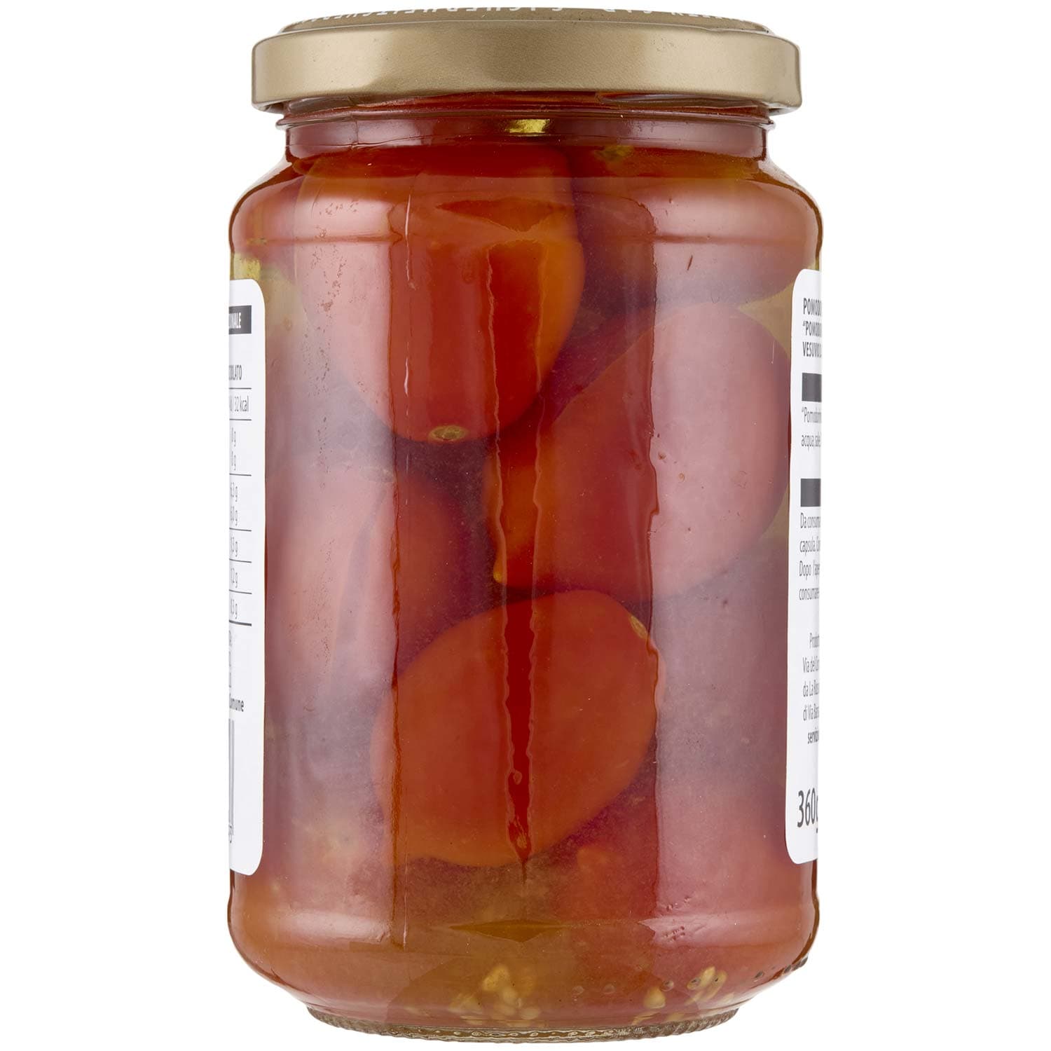 TESORI DELL'ARCA Pomodoro Intero in Acqua e Sale di "Pomodorino del Piennolo del Vesuvio DOP" 360 g – immagine 4