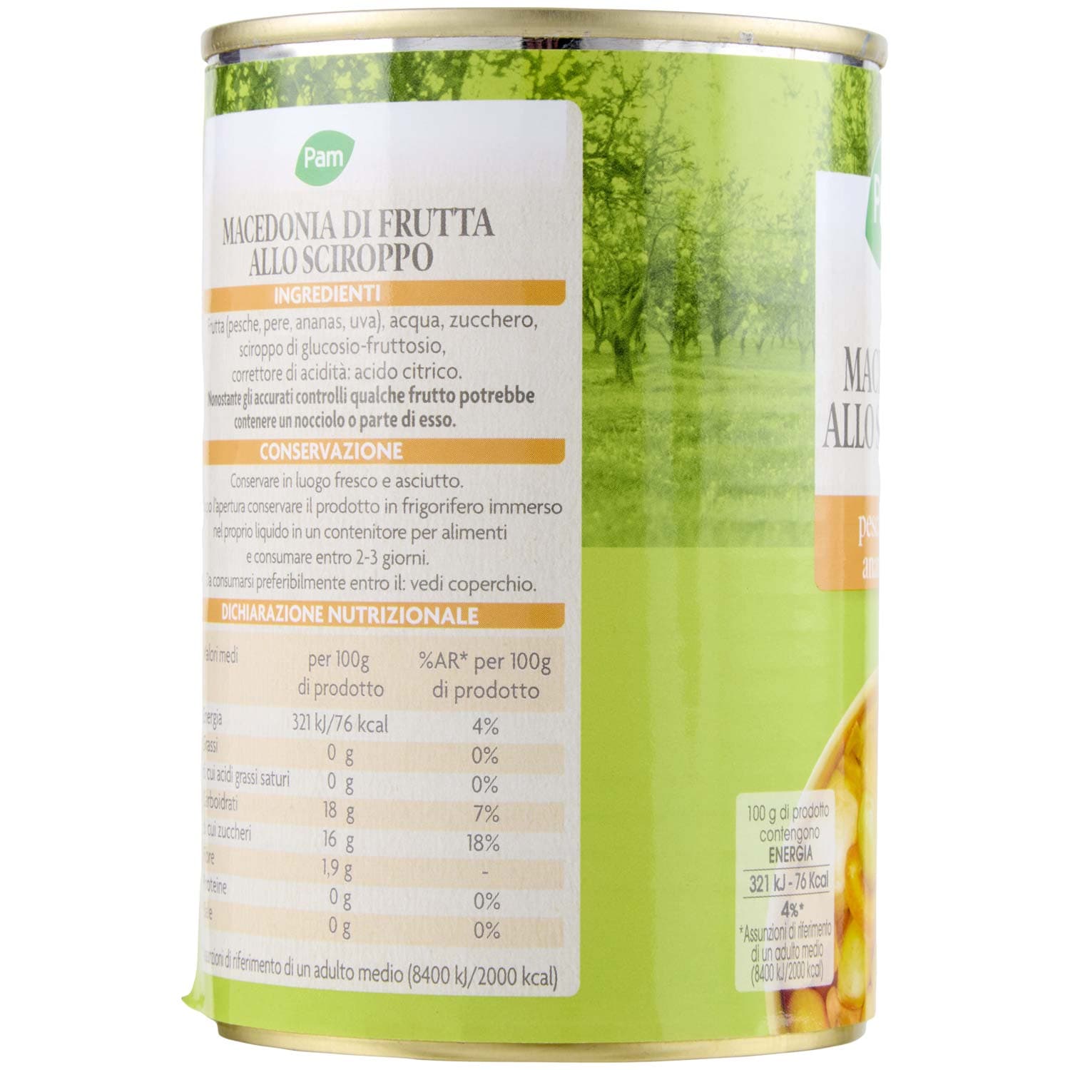 PAM Qualità per te Macedonia di Frutta 415 g – immagine 3