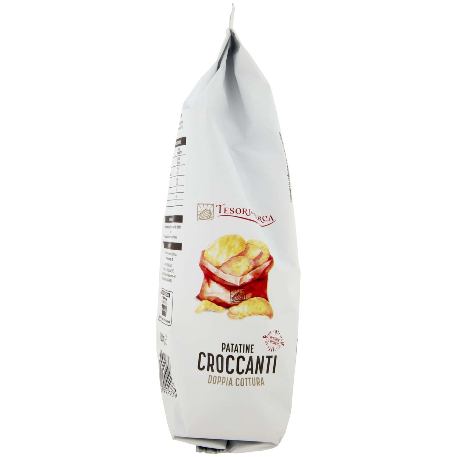 TESORI DELL'ARCA Patatine Croccanti Doppia Cottura 130 g – immagine 3