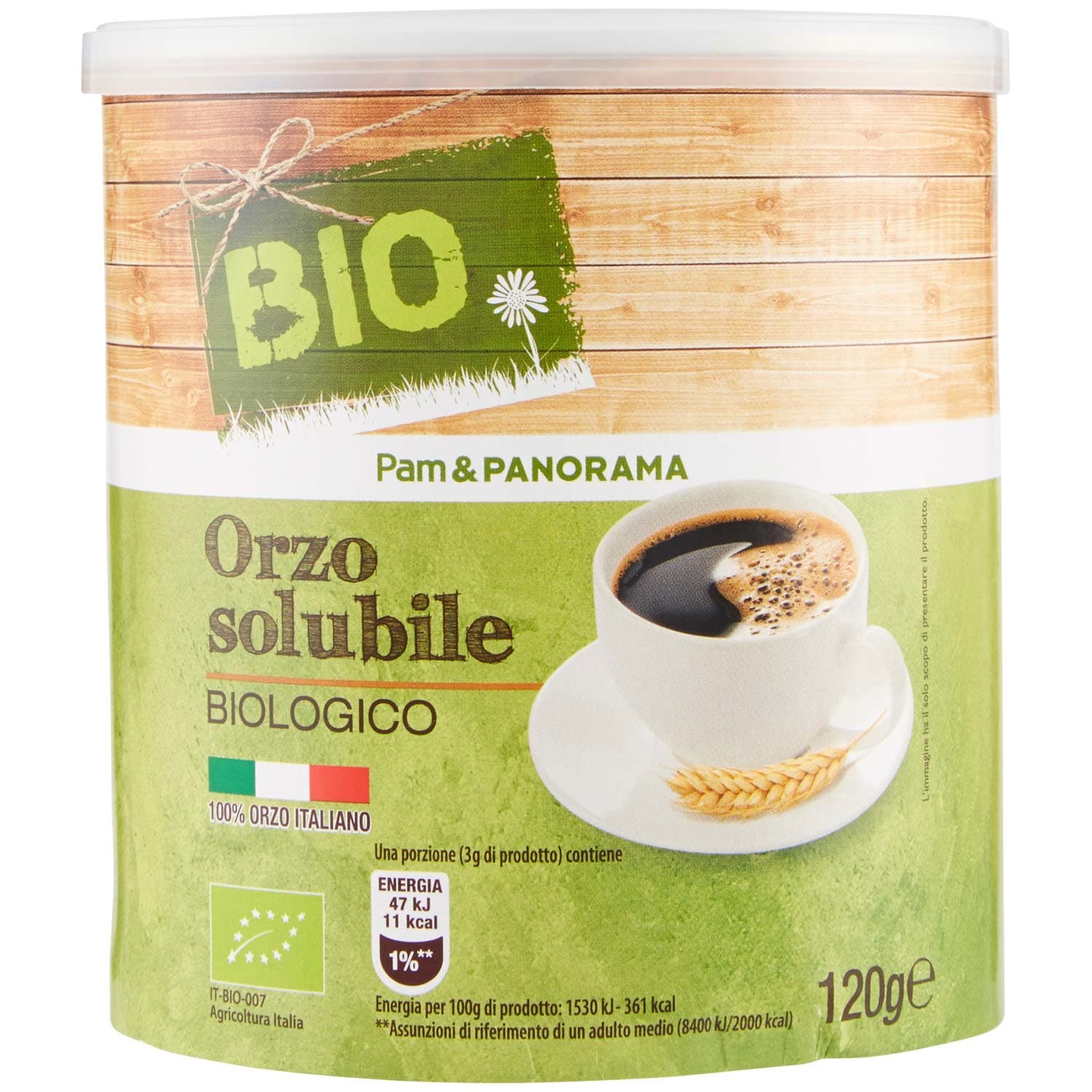 BIO Orzo solubile Biologico 120 g – immagine 2