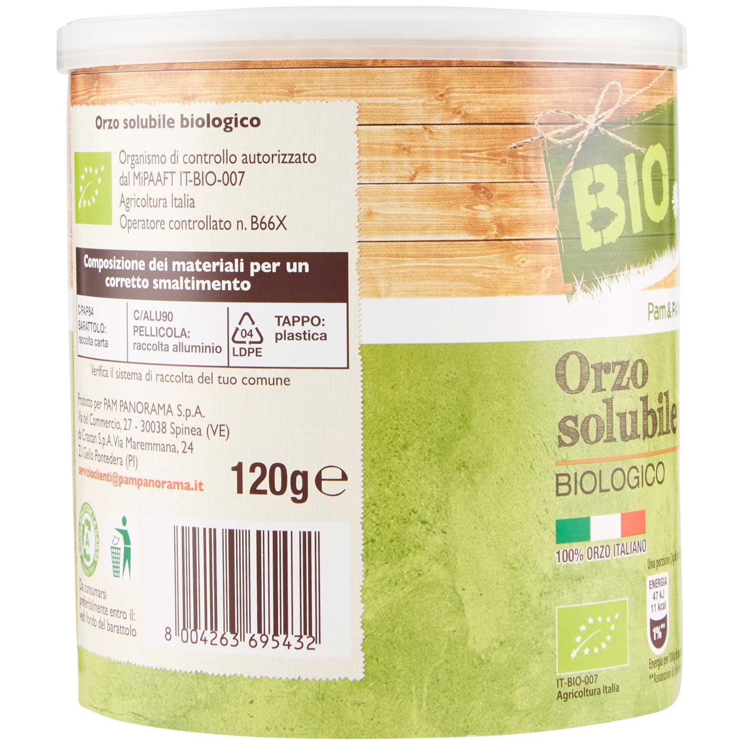 BIO Orzo solubile Biologico 120 g – immagine 3