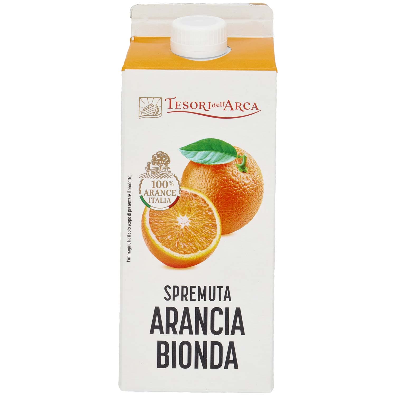 TESORI DELL'ARCA Spremuta Arancia Bionda 750 ml – immagine 2