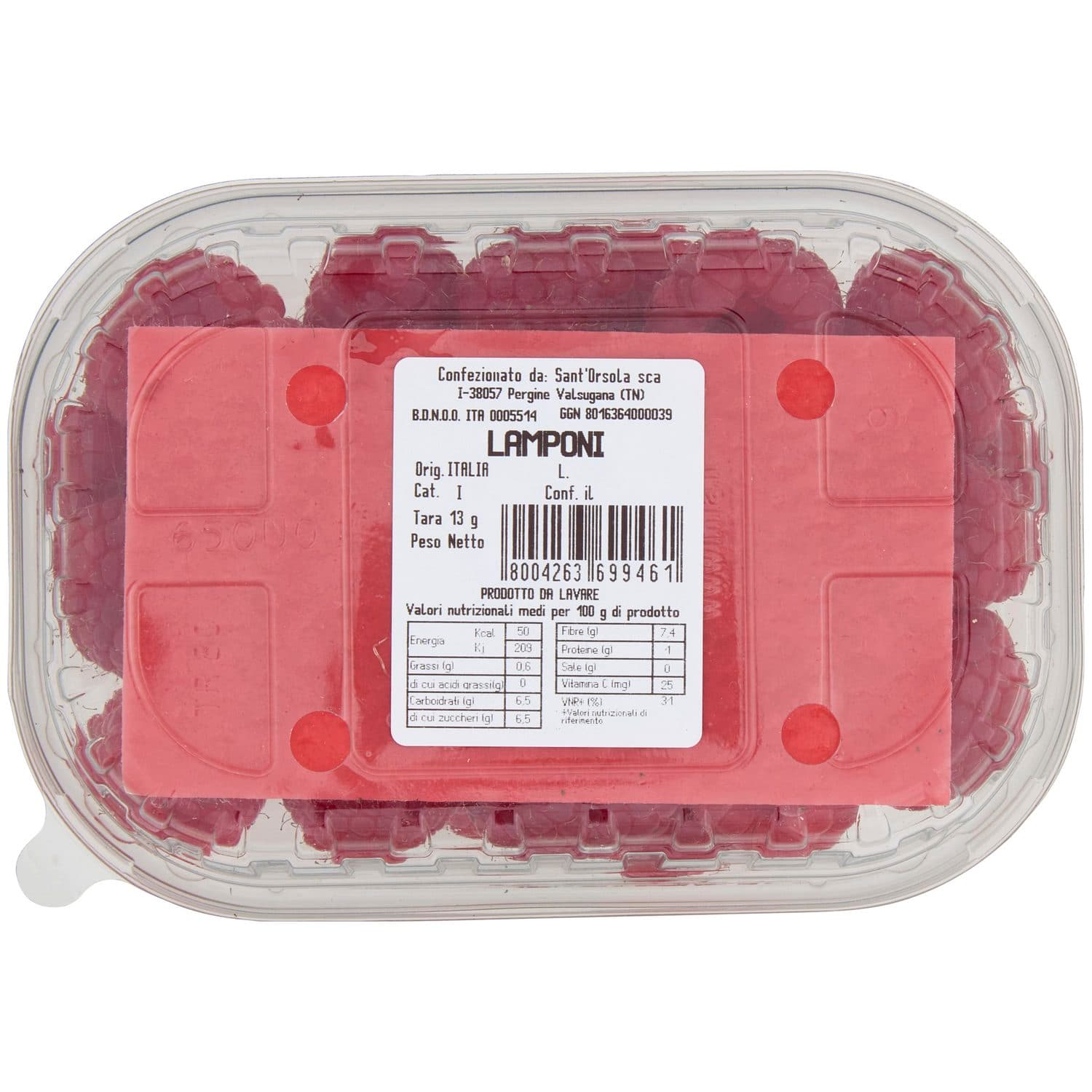 PAM Piccoli Frutti Lamponi 125 g – immagine 4