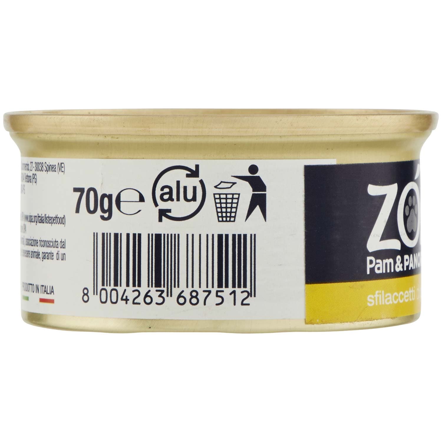 ZOA PREMIUM Adult sfilaccetti di pollo con prosciutto 70 g – immagine 3