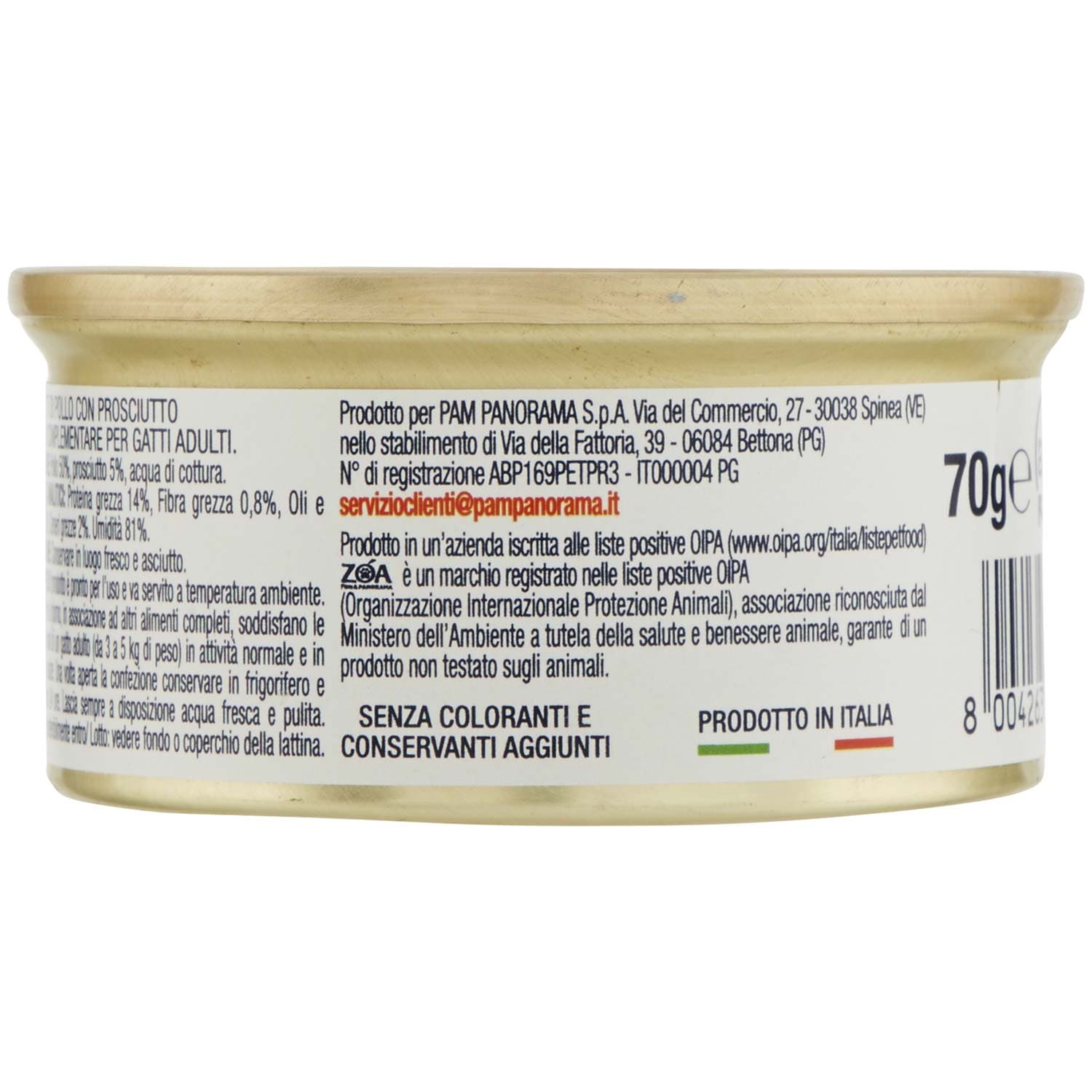 ZOA PREMIUM Adult sfilaccetti di pollo con prosciutto 70 g – immagine 4