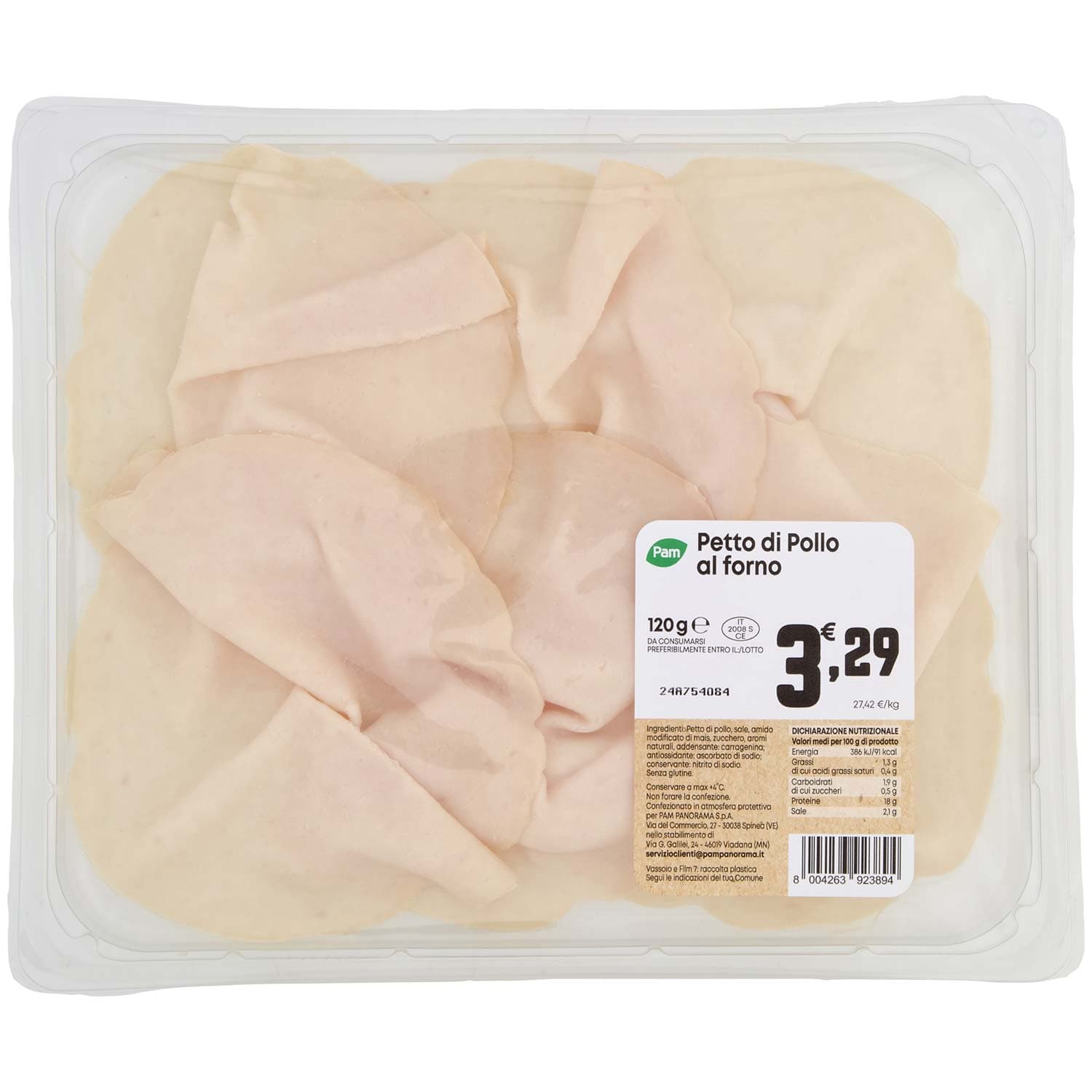 PAM Petto di Pollo al forno 120 g – immagine 2