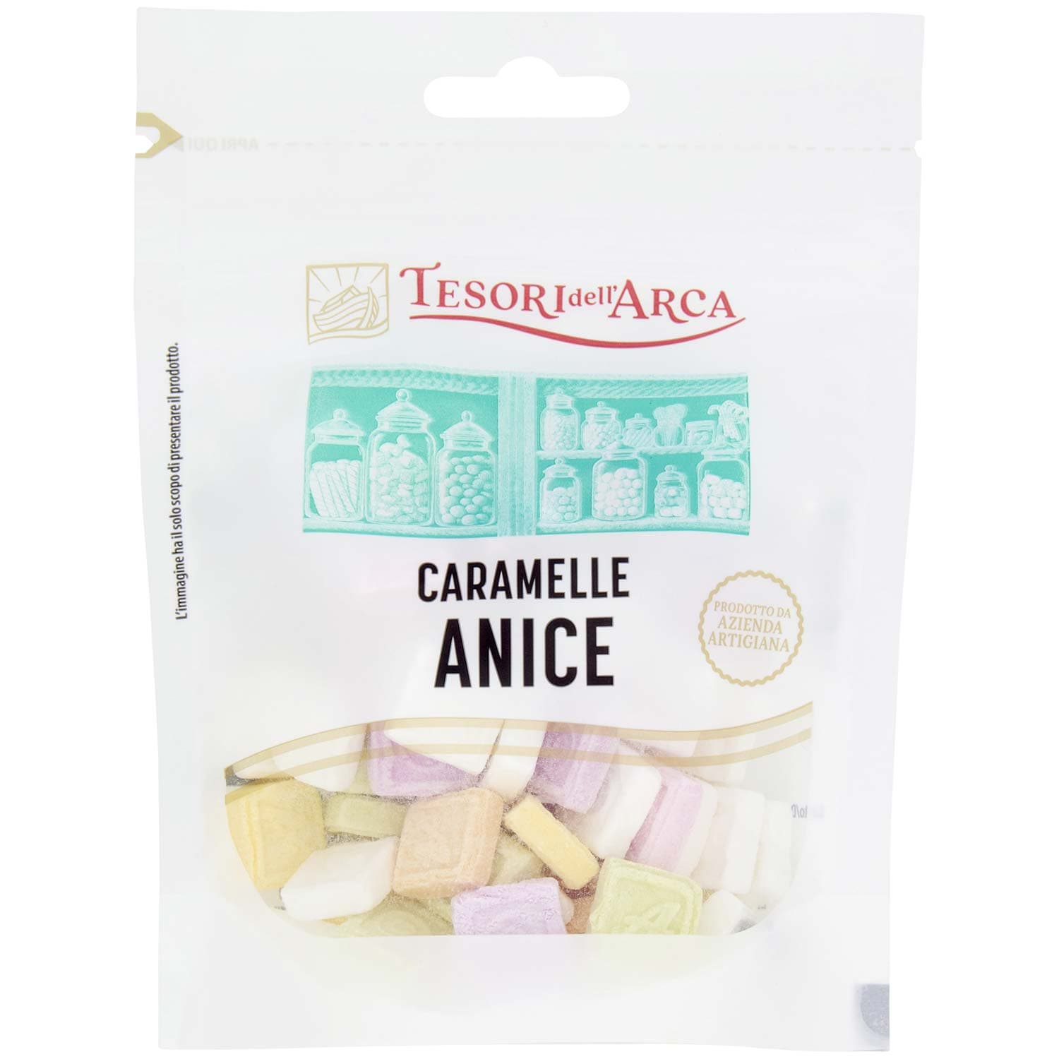 TESORI DELL'ARCA Caramelle Anice 80 g – immagine 2