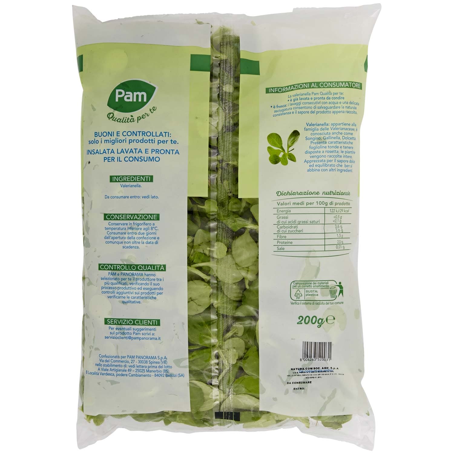PAM Qualità per te Valeriana 200 g – immagine 4