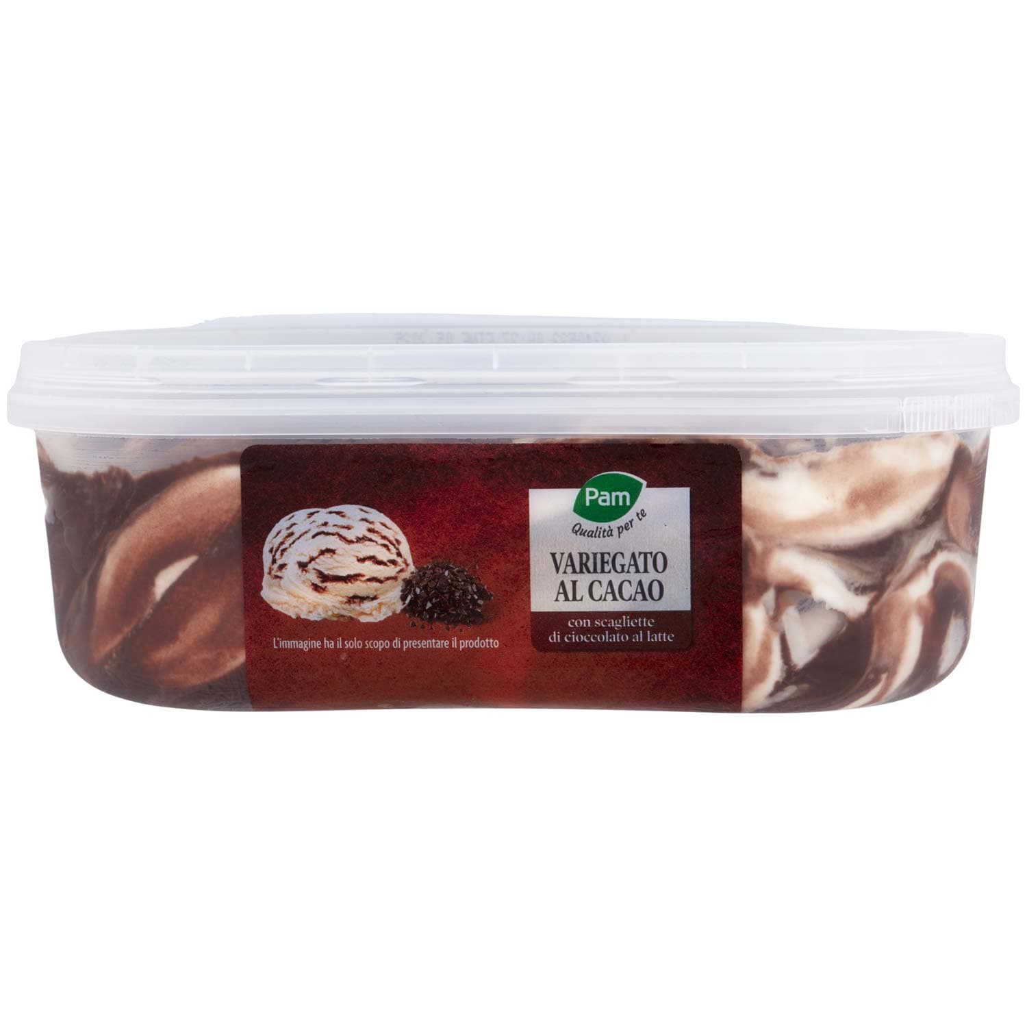 PAM Qualità per te Variegato al Cacao con scagliette di cioccolato al latte 500 g – immagine 6