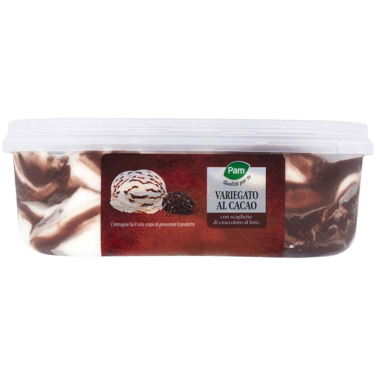 PAM Qualità per te Variegato al Cacao con scagliette di cioccolato al latte 500 g – immagine 7