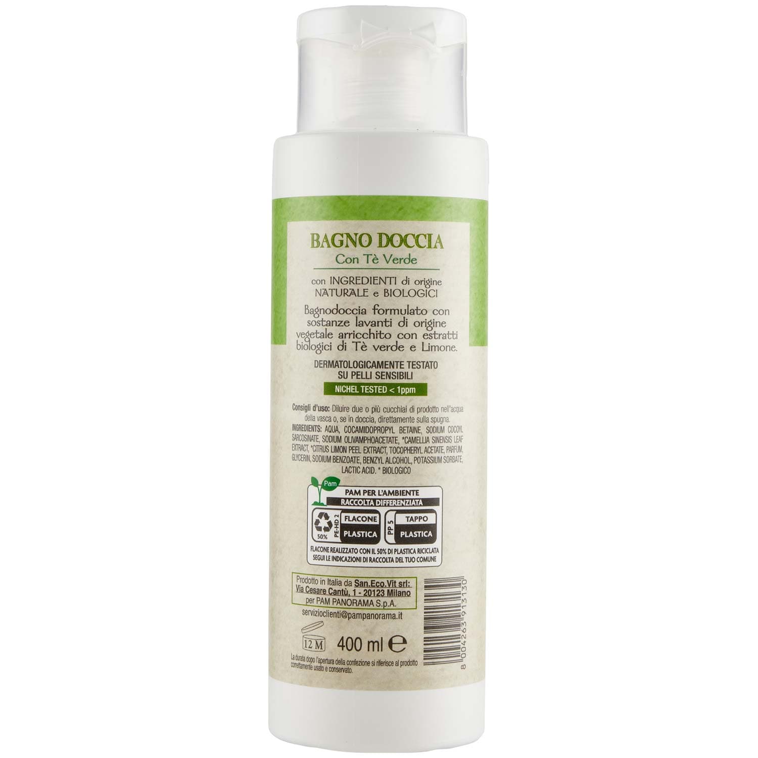 ARKALIA BIO Bagno Doccia con Tè Verde 400 ml – immagine 4