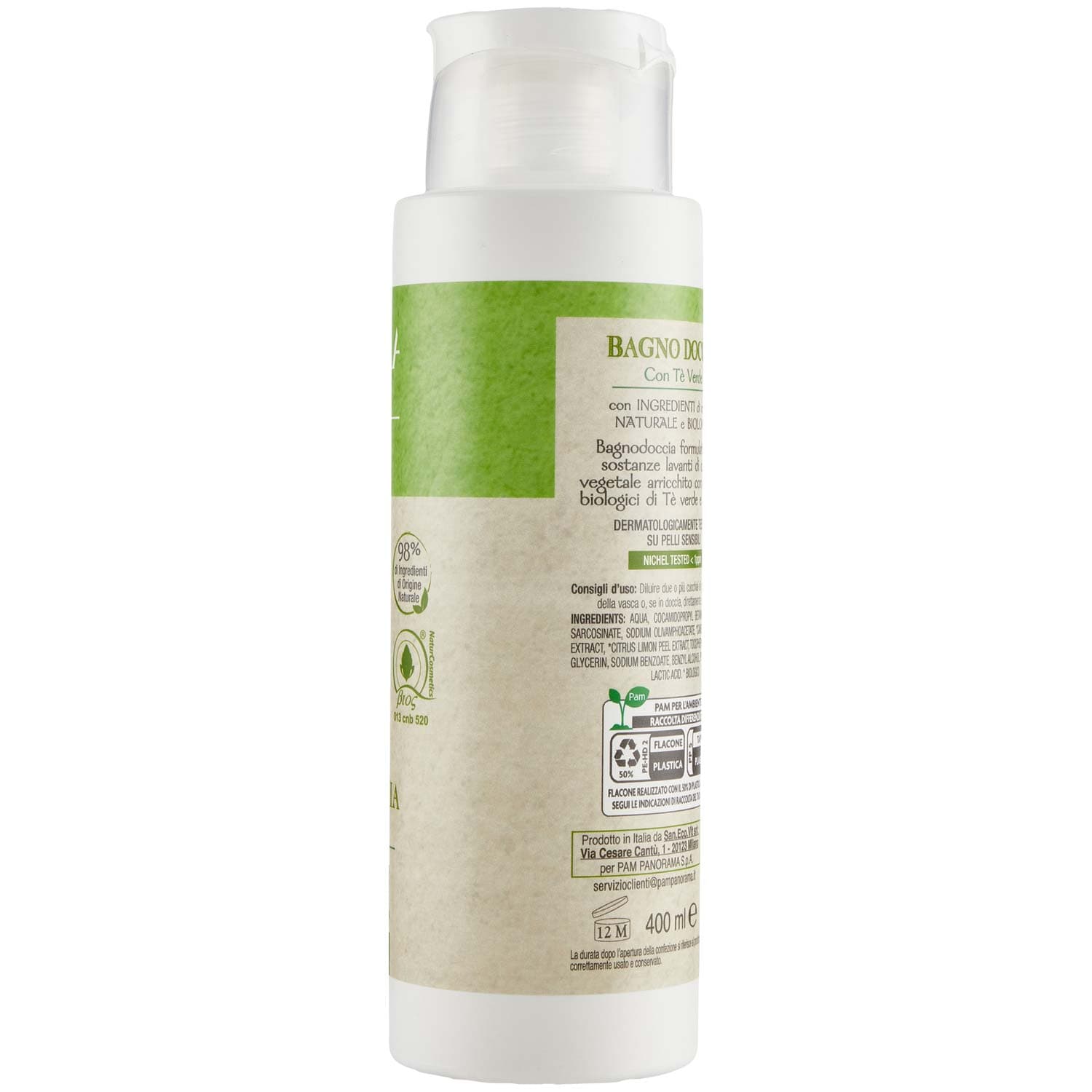ARKALIA BIO Bagno Doccia con Tè Verde 400 ml – immagine 5