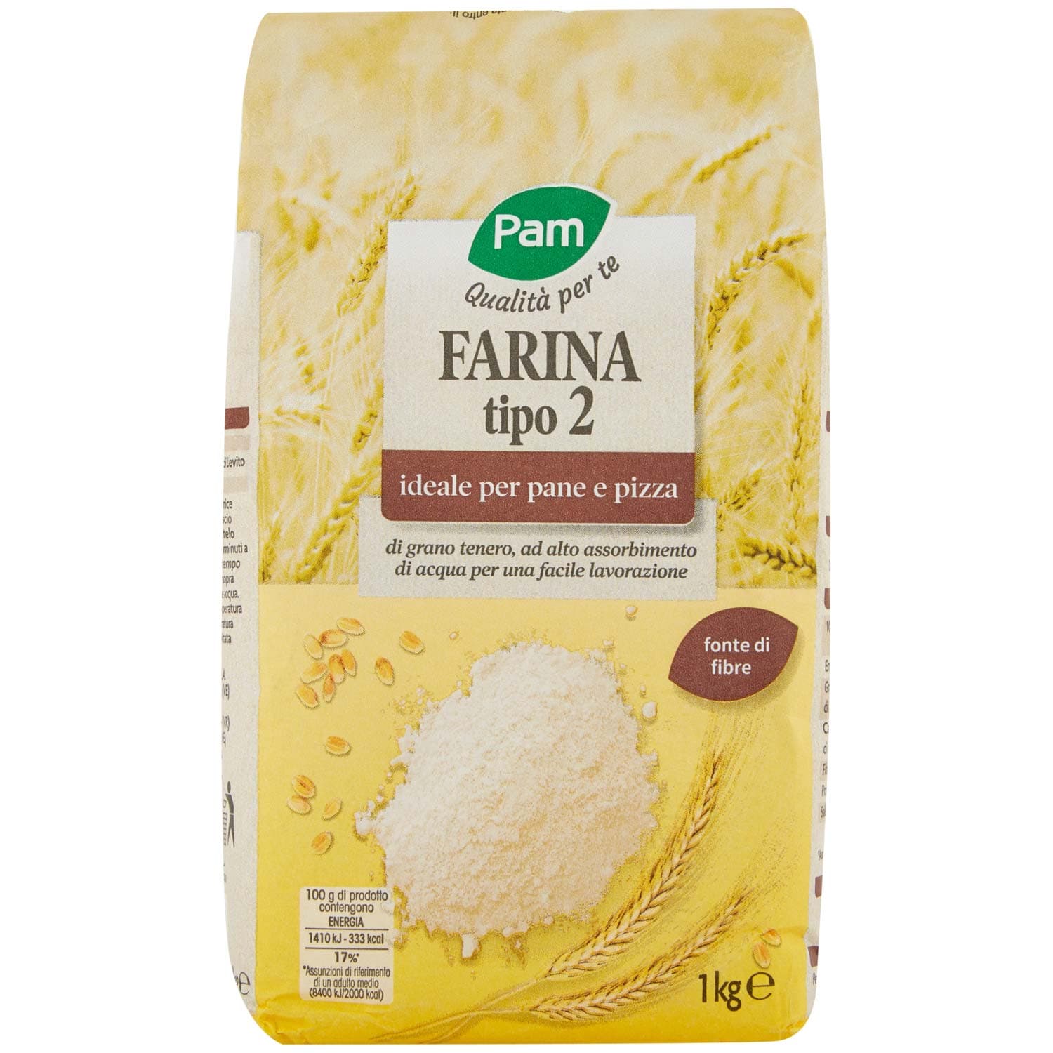 PAM Qualità per te Farina tipo 2 1 kg – immagine 2