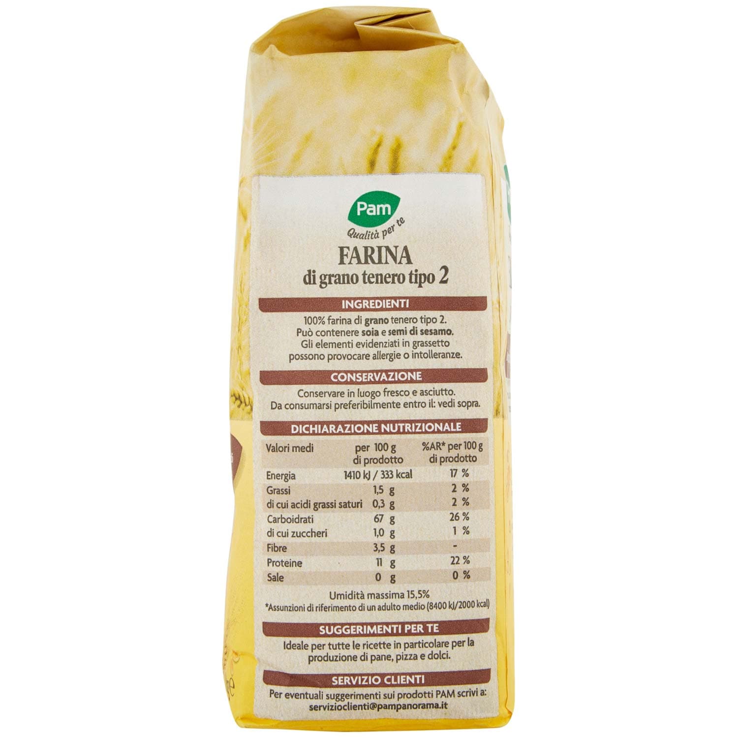 PAM Qualità per te Farina tipo 2 1 kg – immagine 5
