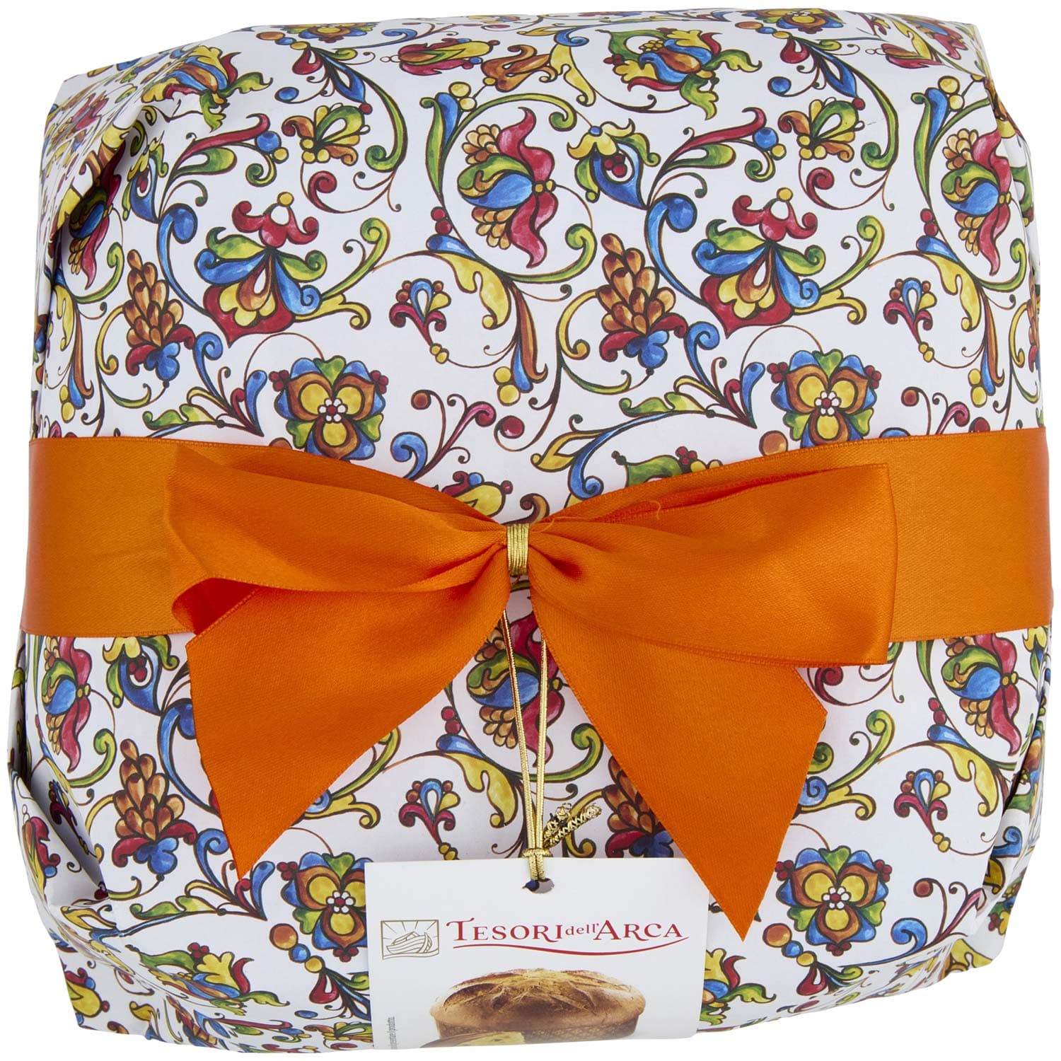 TESORI DELL'ARCA Panettone con Gocce Fondenti e Arancia Candita 1000 g – immagine 6