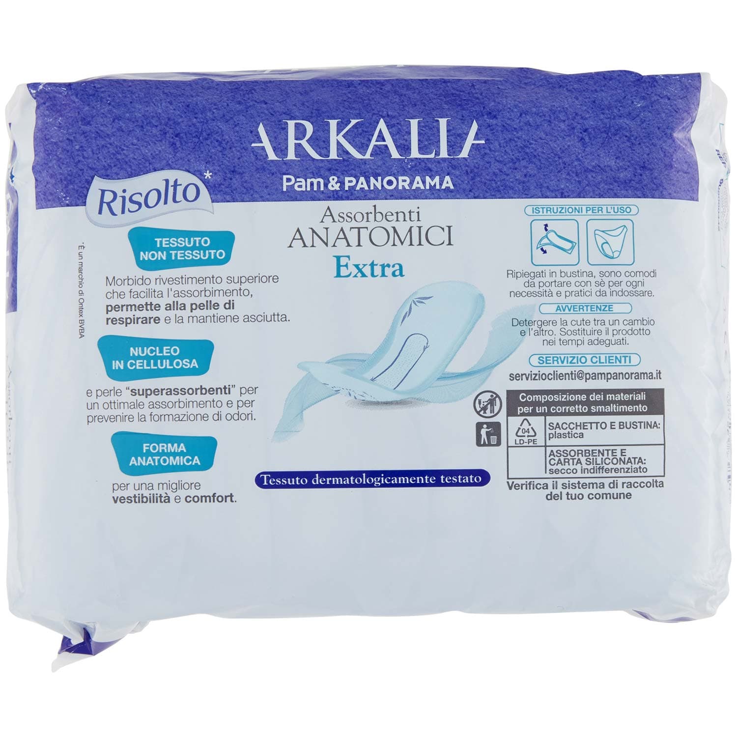 ARKALIA Assorbenti Anatomici Extra Risolto* 10 pz – immagine 4