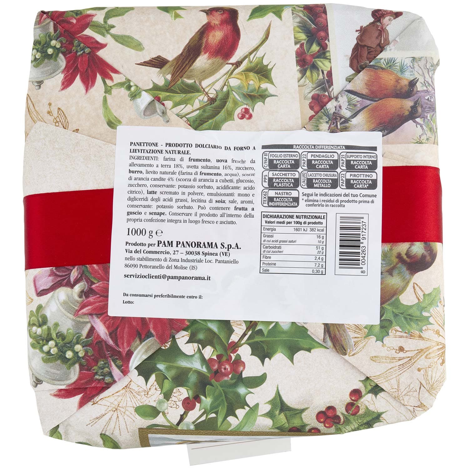 TESORI DELL'ARCA Panettone Tradizionale 1000 g – immagine 4