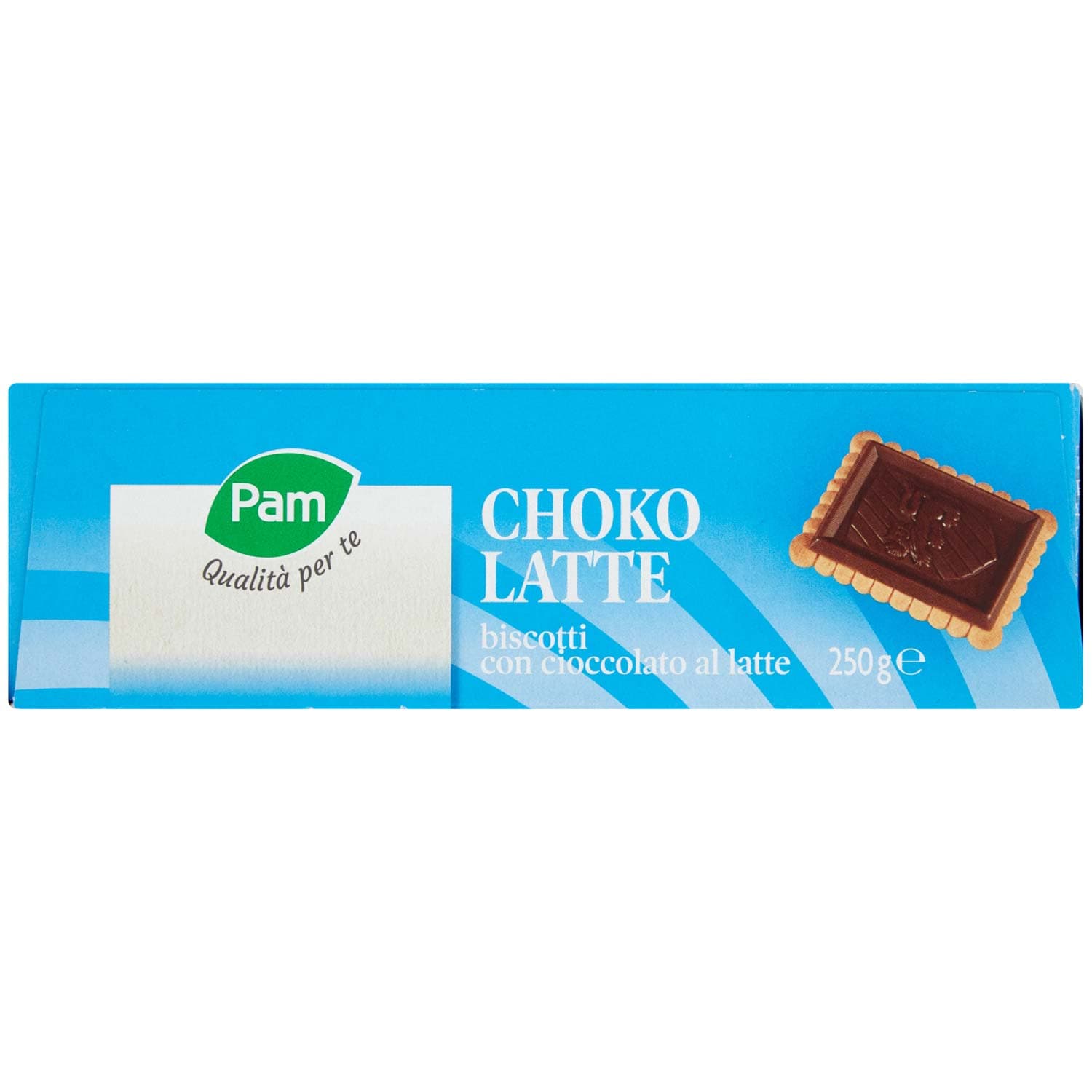 PAM Qualità per te Choko Latte biscotti con cioccolato al latte 250g (25g x 10) – immagine 6