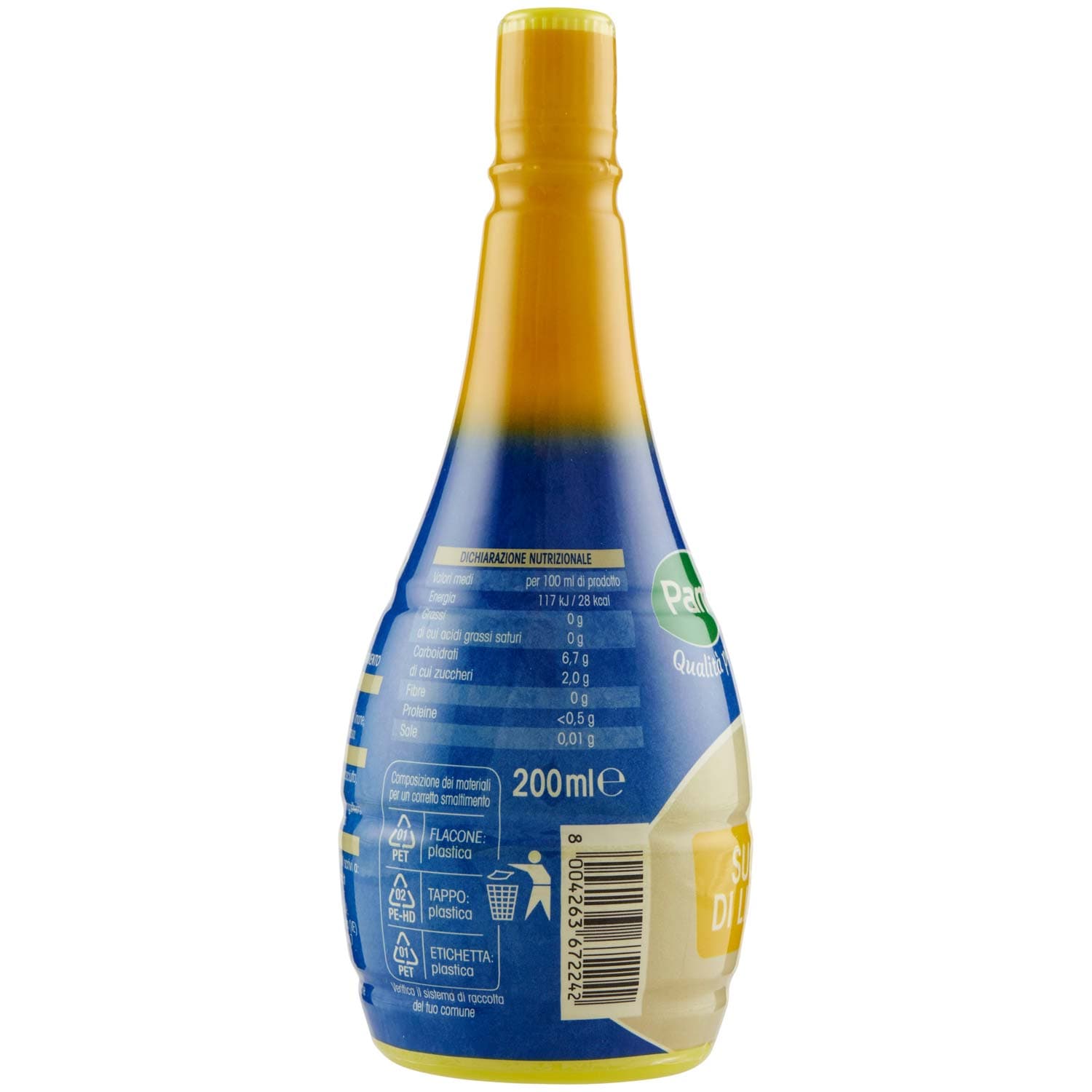 PAM Qualità per te Succo di Limone 200 ml – immagine 3