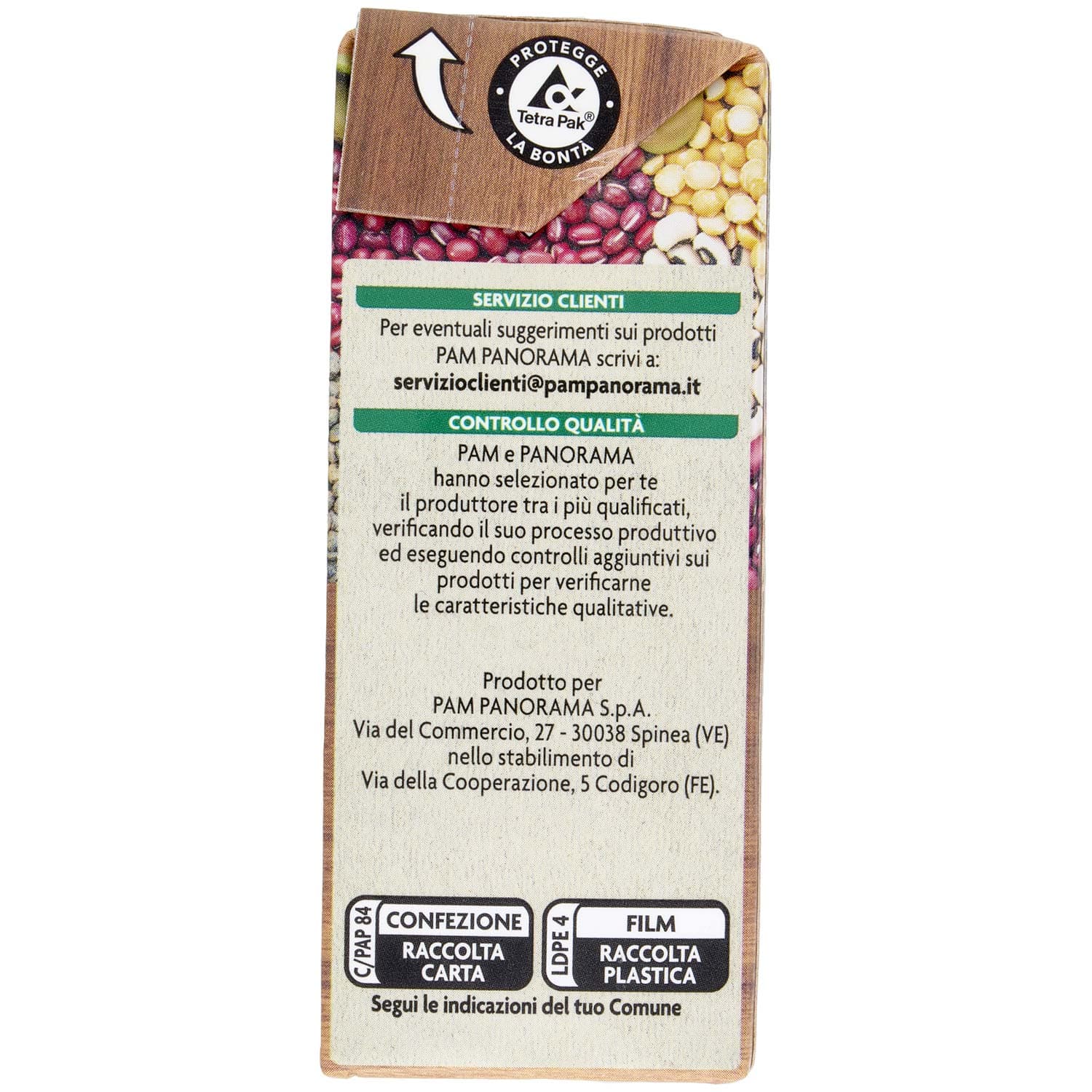 PAM Qualità per te Fagioli Borlotti 380 g – immagine 3