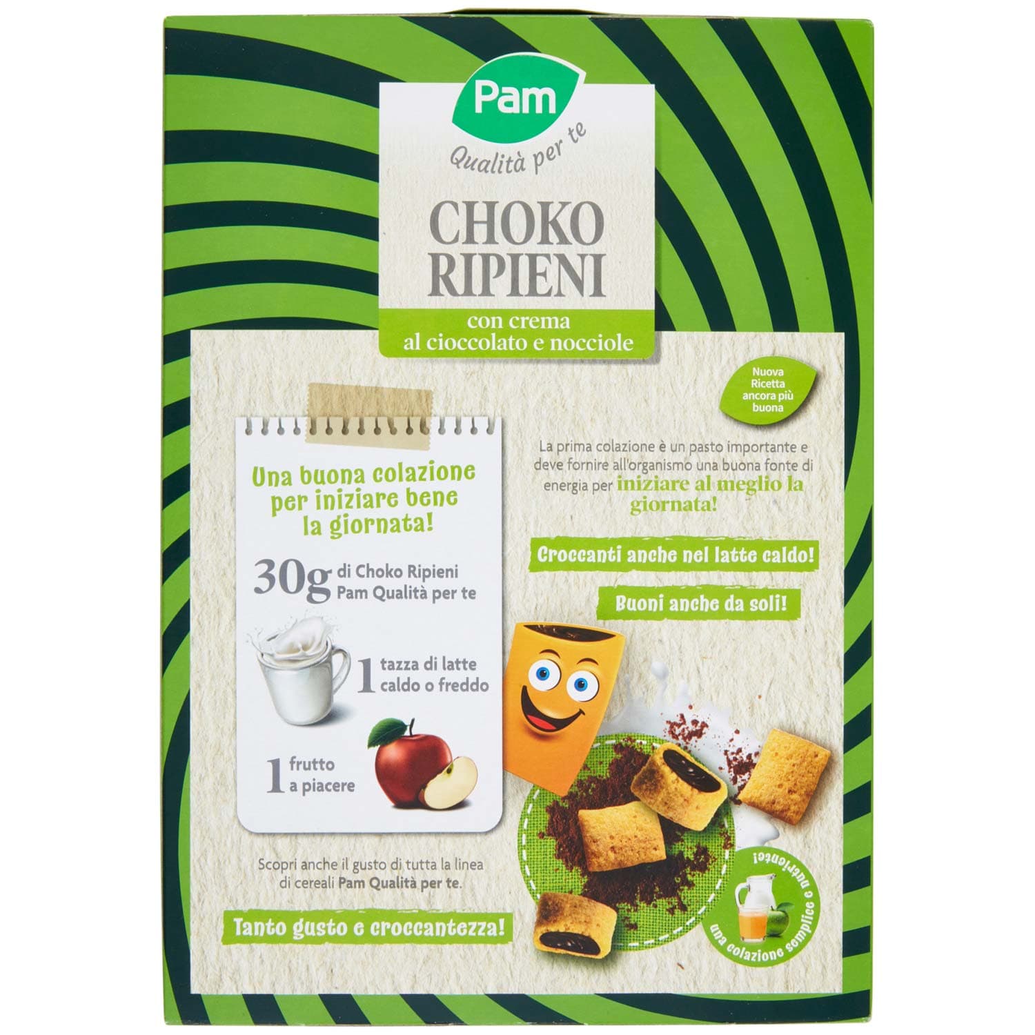 PAM Qualità per te Choko Ripieni con crema al cioccolato e nocciole 375 g – immagine 4