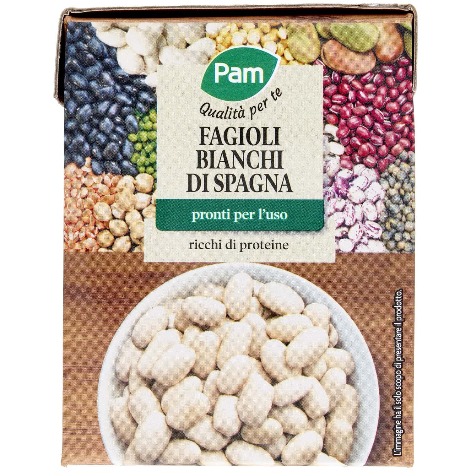 PAM Qualità per te Fagioli Bianchi di Spagna 380 g – immagine 4