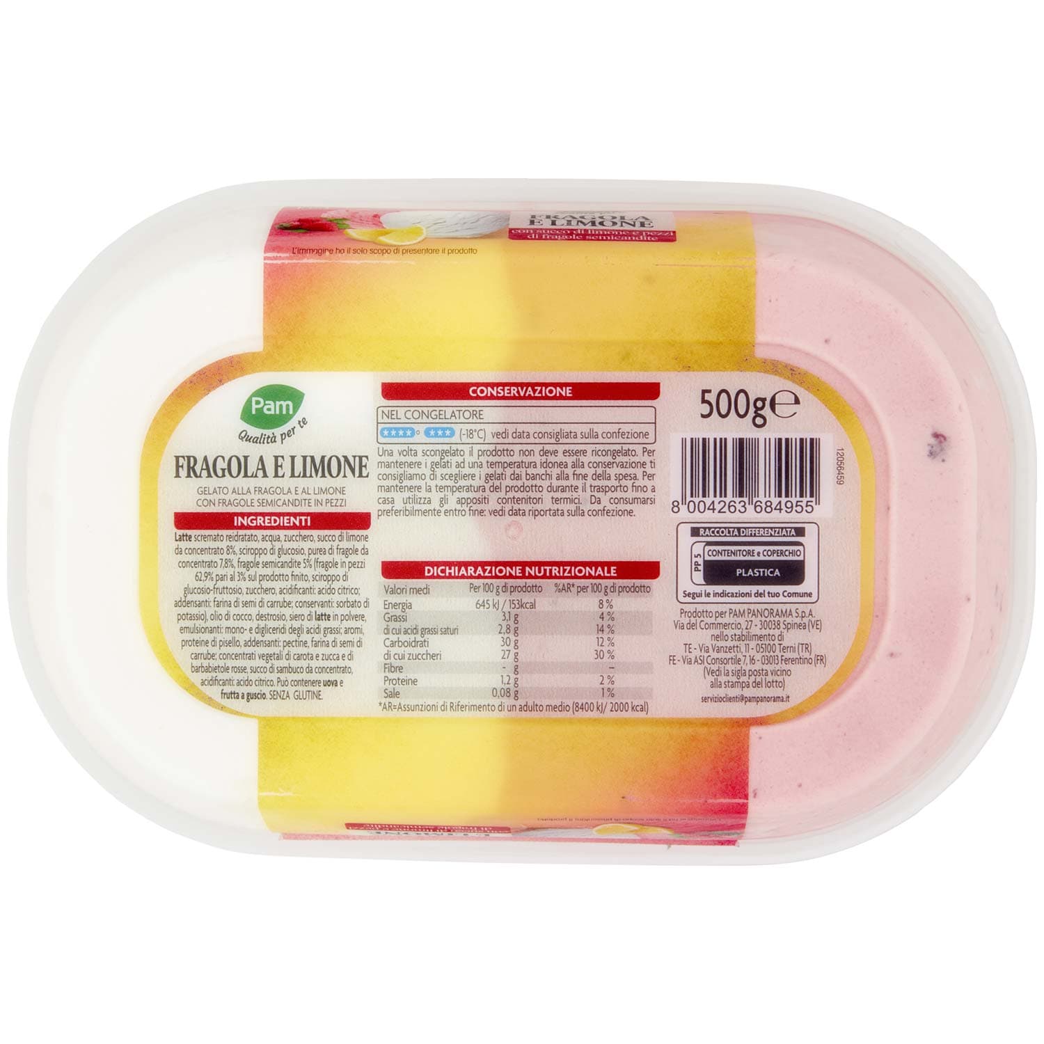 PAM PANORAMA Fragola e Limone 500 g – immagine 4