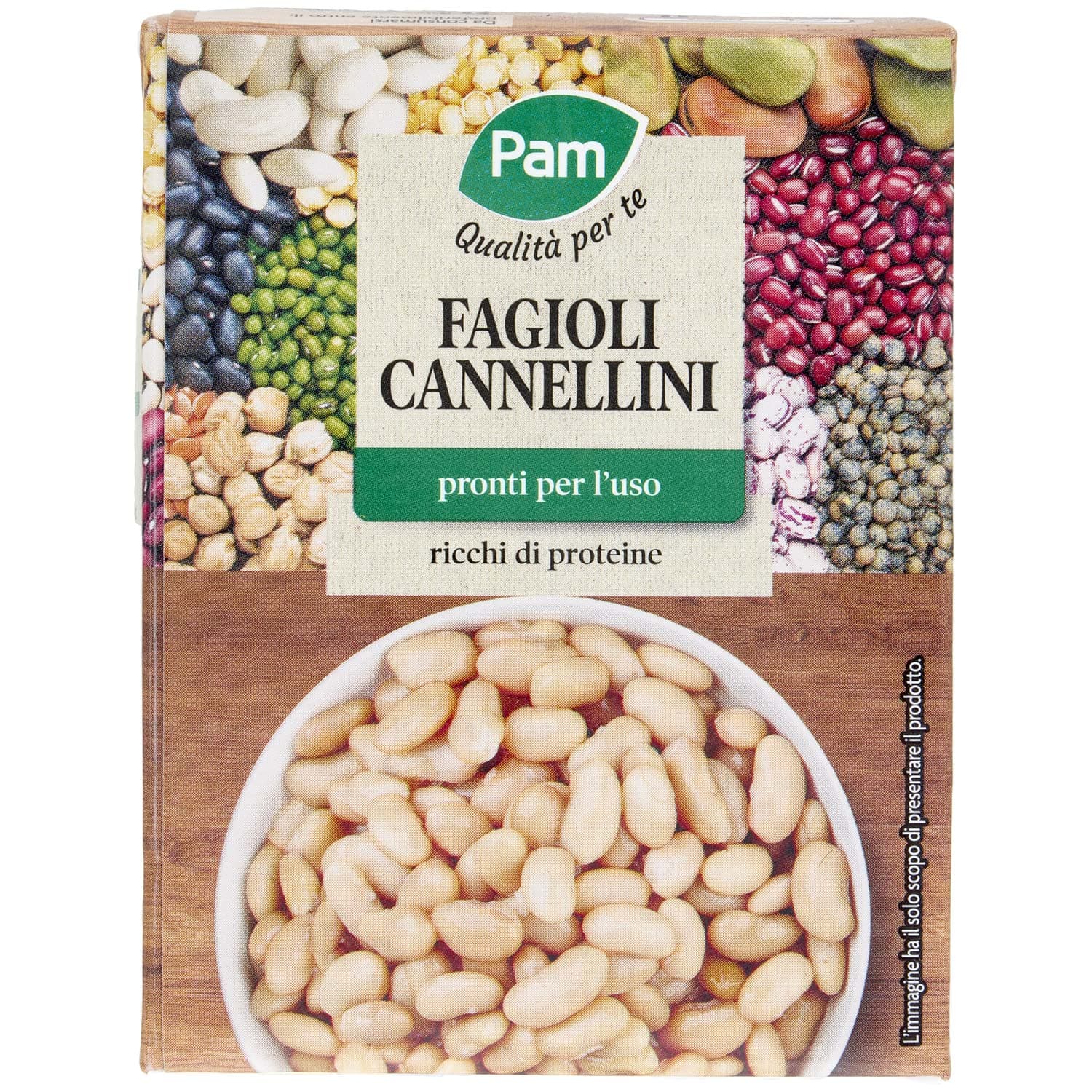 PAM Qualità per te Fagioli Cannellini 380 g – immagine 2