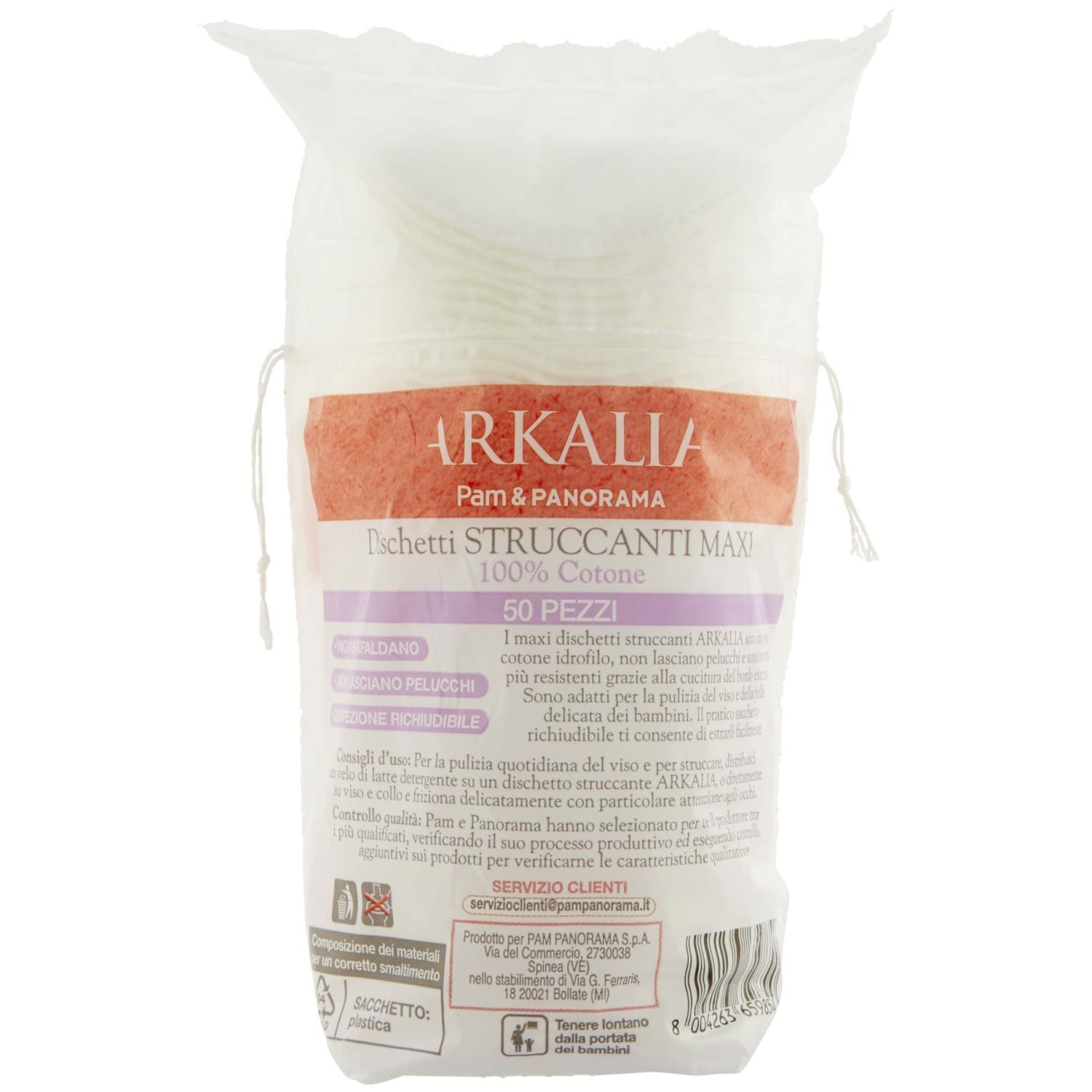 ARKALIA Dischetti Struccanti Maxi 50 pz – immagine 4