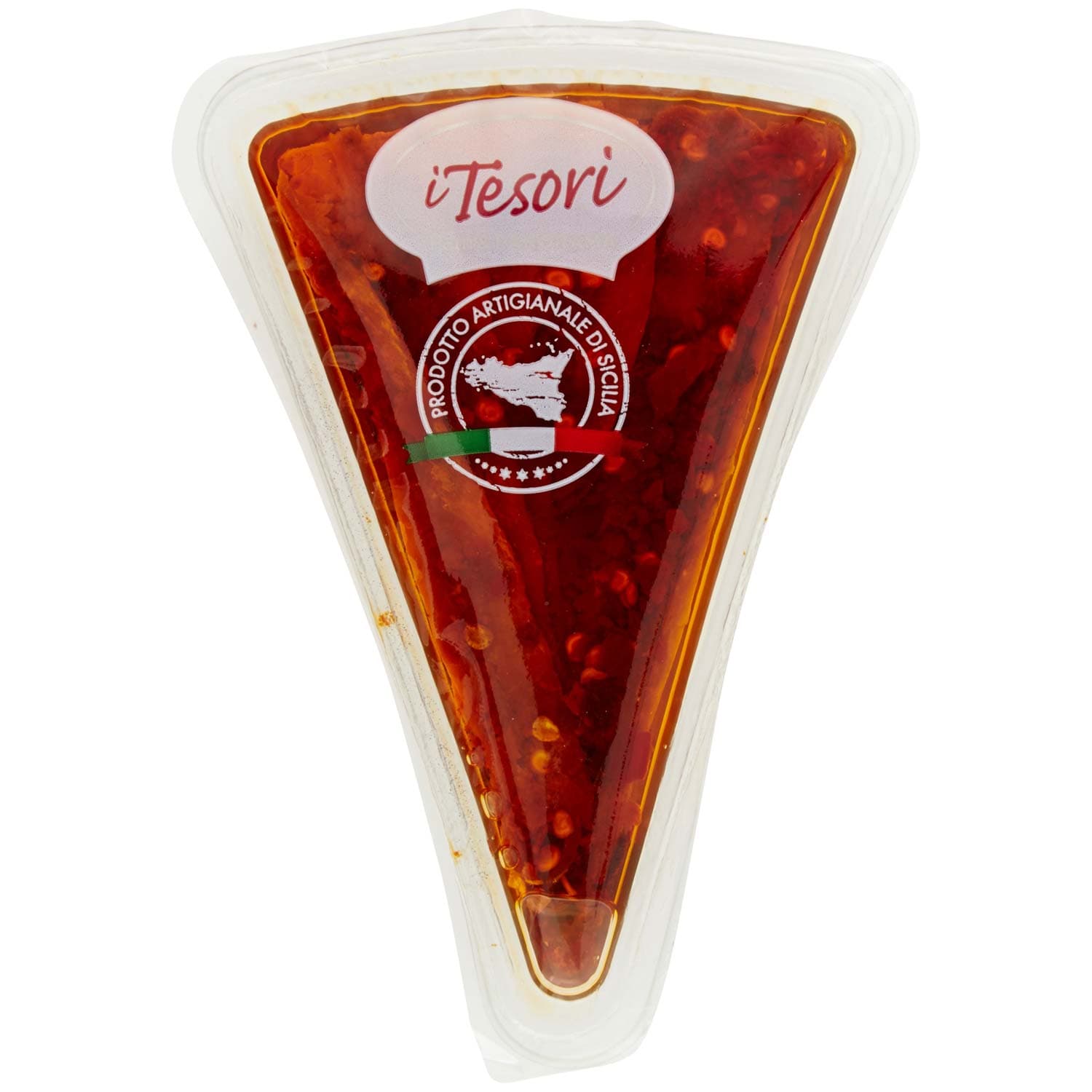 I TESORI Filetti di Acciughe in Olio di Semi di Girasole con Peperoncino 80 g – immagine 2