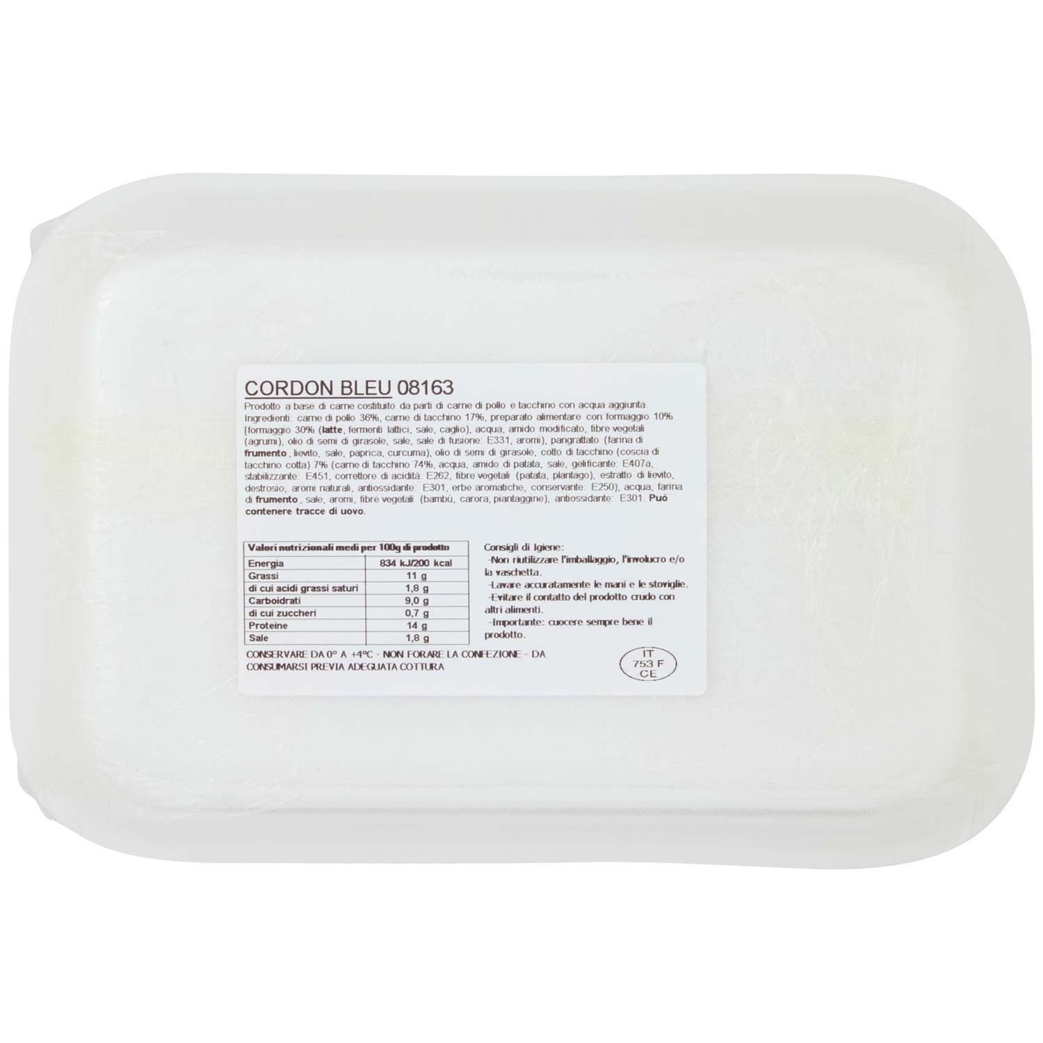 PAM Qualità per te Panati Cordon Bleu Pollo e Tacchino 0,245 kg – immagine 4