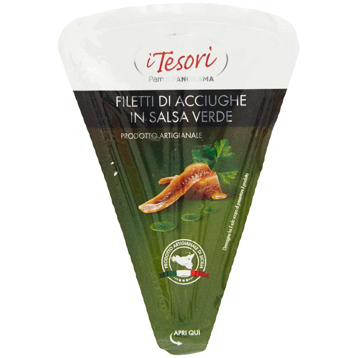 I TESORI Filetti di Acciughe in Salsa Verde 80 g – immagine 2