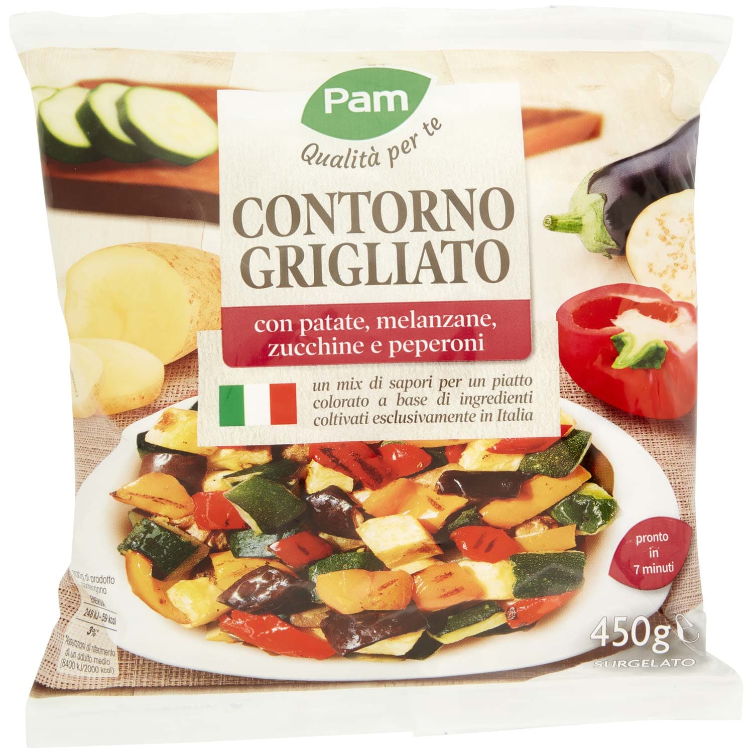 PAM PANORAMA Contorno Grigliato surgelato 450 g – immagine 2