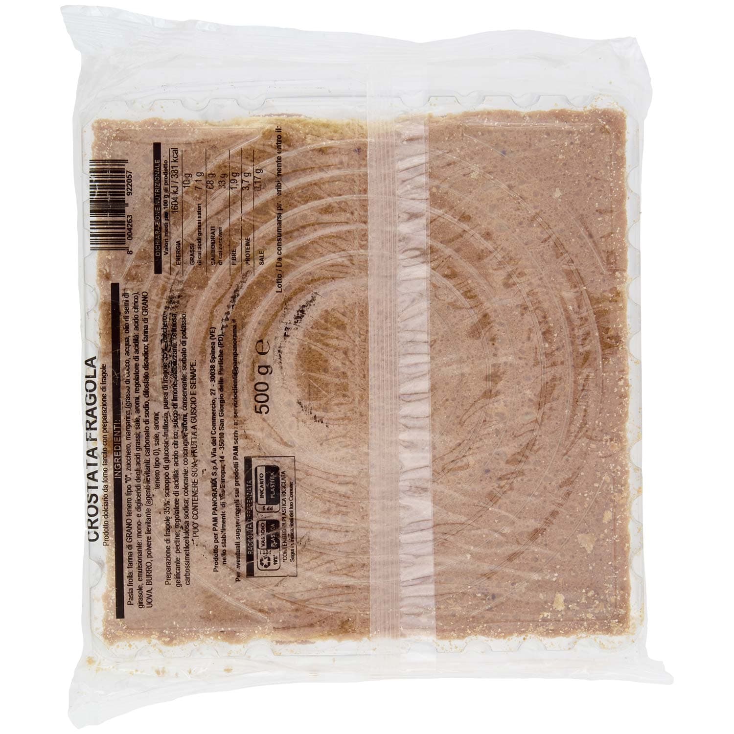 TESORI DELL'ARCA Crostata Artigianale Fragola 500 g – immagine 4