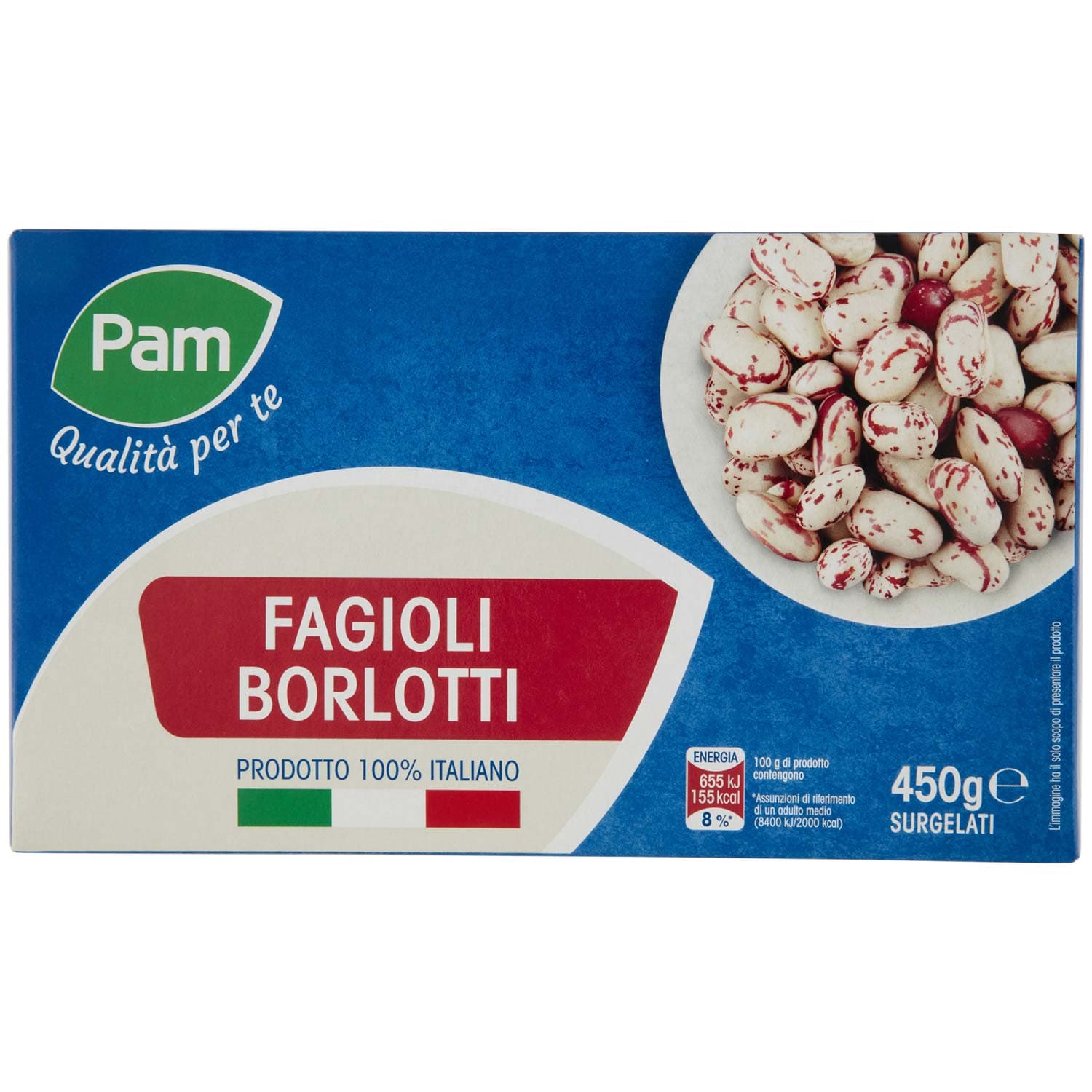 PAM PANORAMA Fagioli Borlotti surgelati 450 g – immagine 2