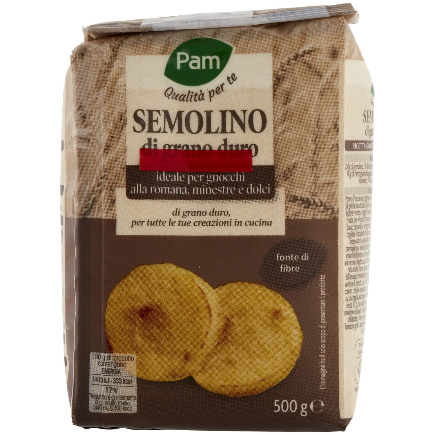 PAM PANORAMA Semolino di grano duro 500 g – immagine 4