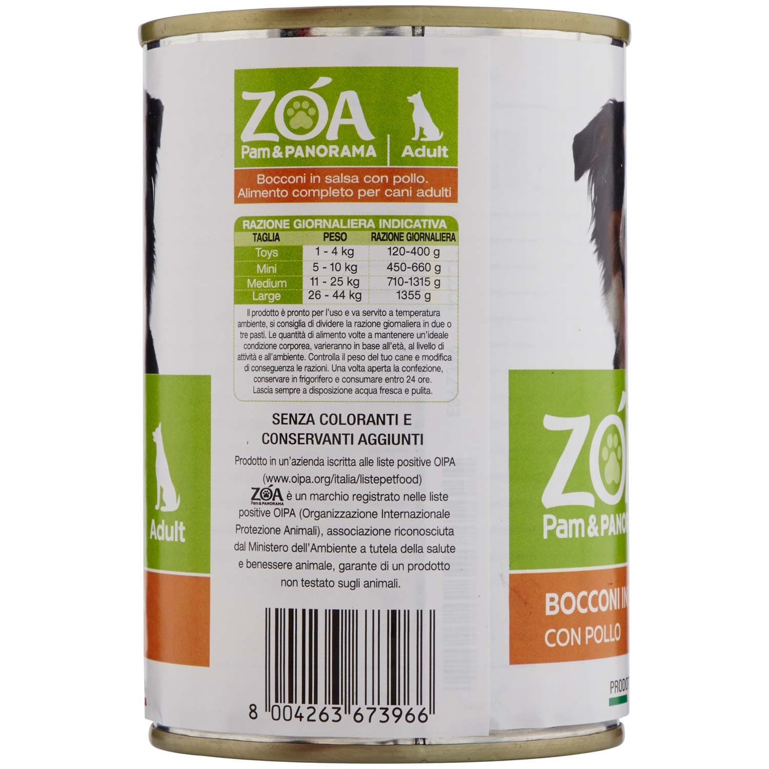 ZOA Adult Bocconi in Salsa con Pollo 415 g – immagine 3
