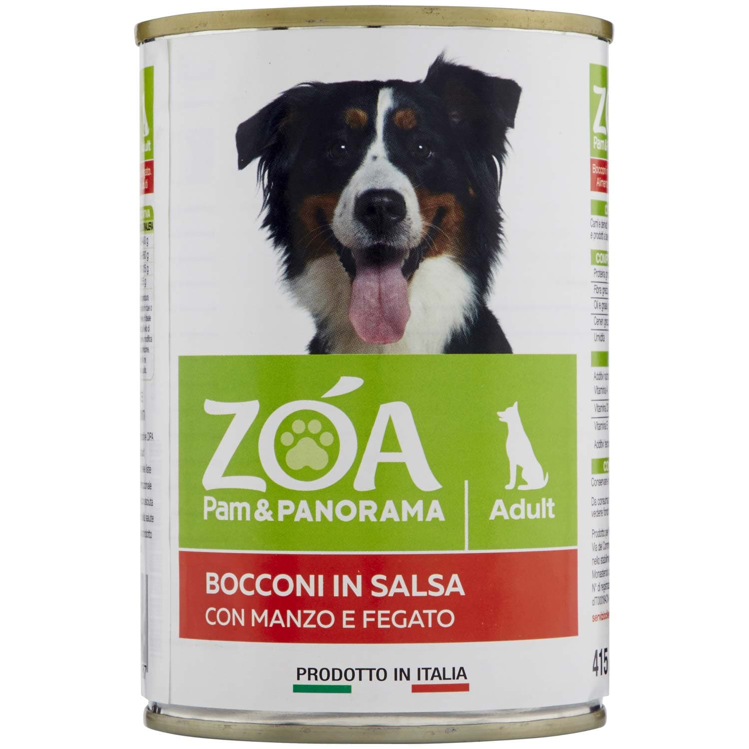 ZOA Adult Bocconi in Salsa con Manzo e Fegato 415 g – immagine 2