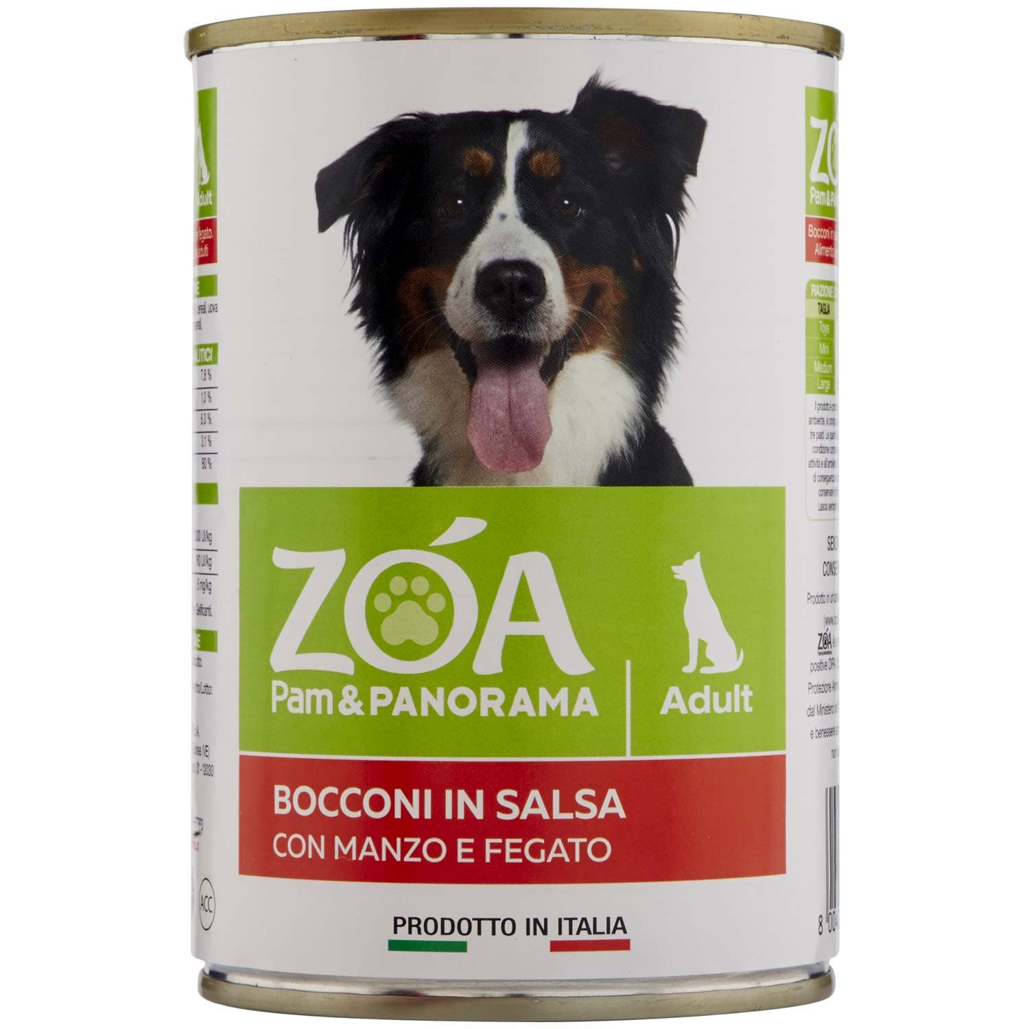 ZOA Adult Bocconi in Salsa con Manzo e Fegato 415 g – immagine 4