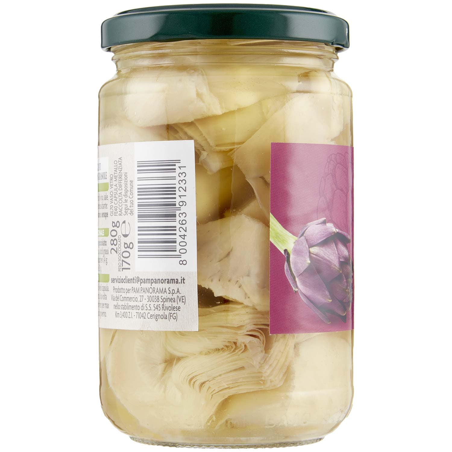 PAM PANORAMA Carciofini Tagliati all'Olio di Semi di Girasole 280 g – immagine 3