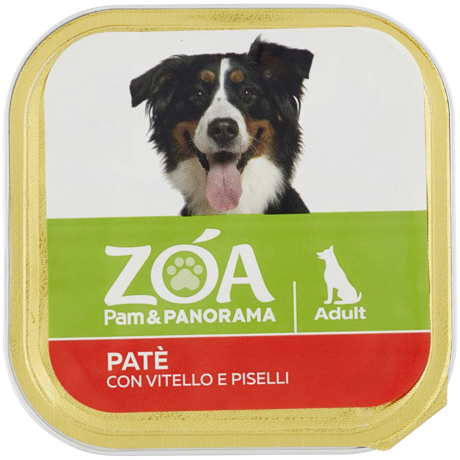 ZOA Adult Patè con Vitello e Piselli 150 g – immagine 2