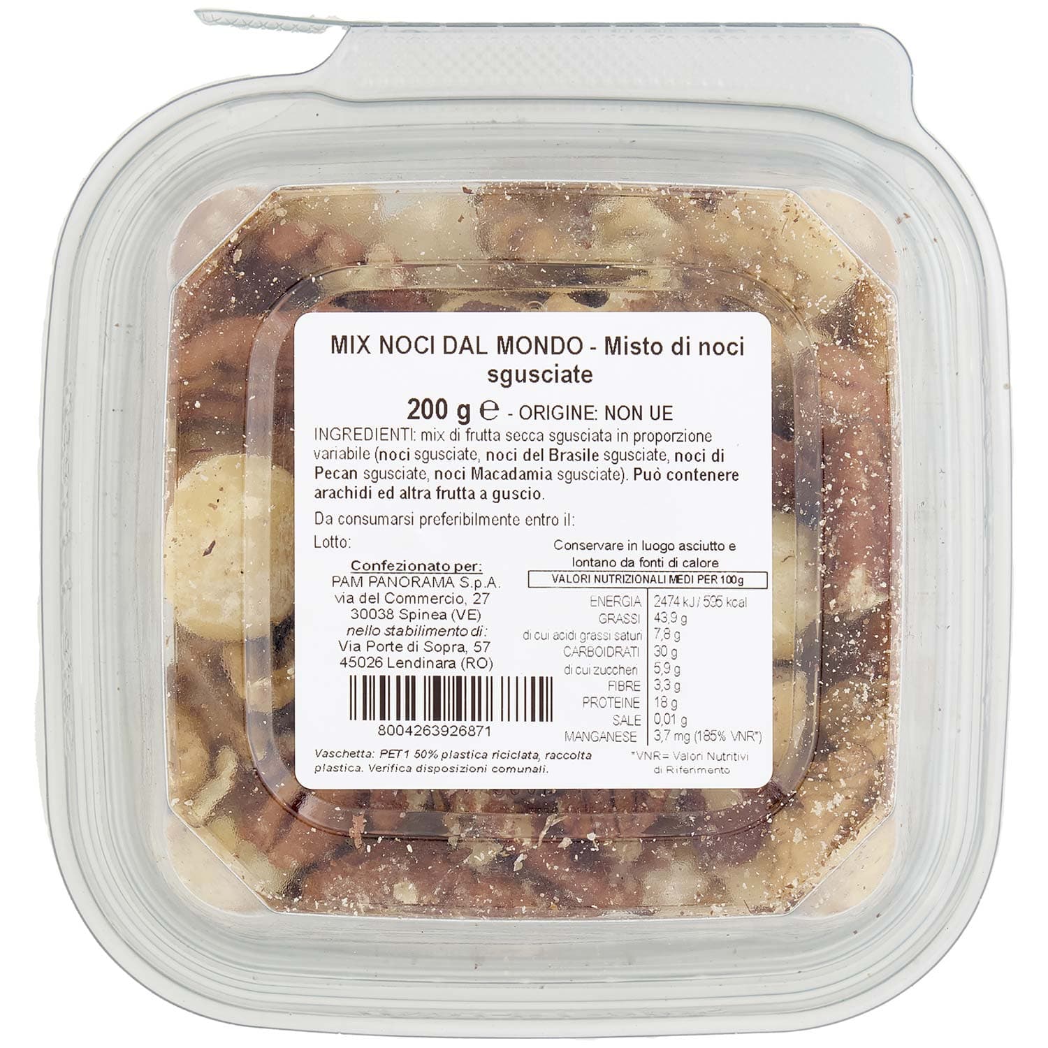 PAM Mix Noci dal Mondo 200 g – immagine 4