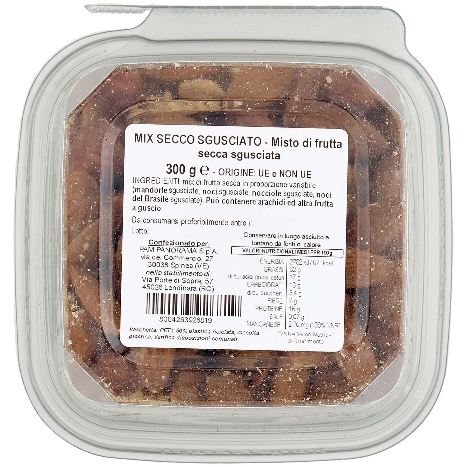 PAM Mix Secco Sgusciato 300 g – immagine 4