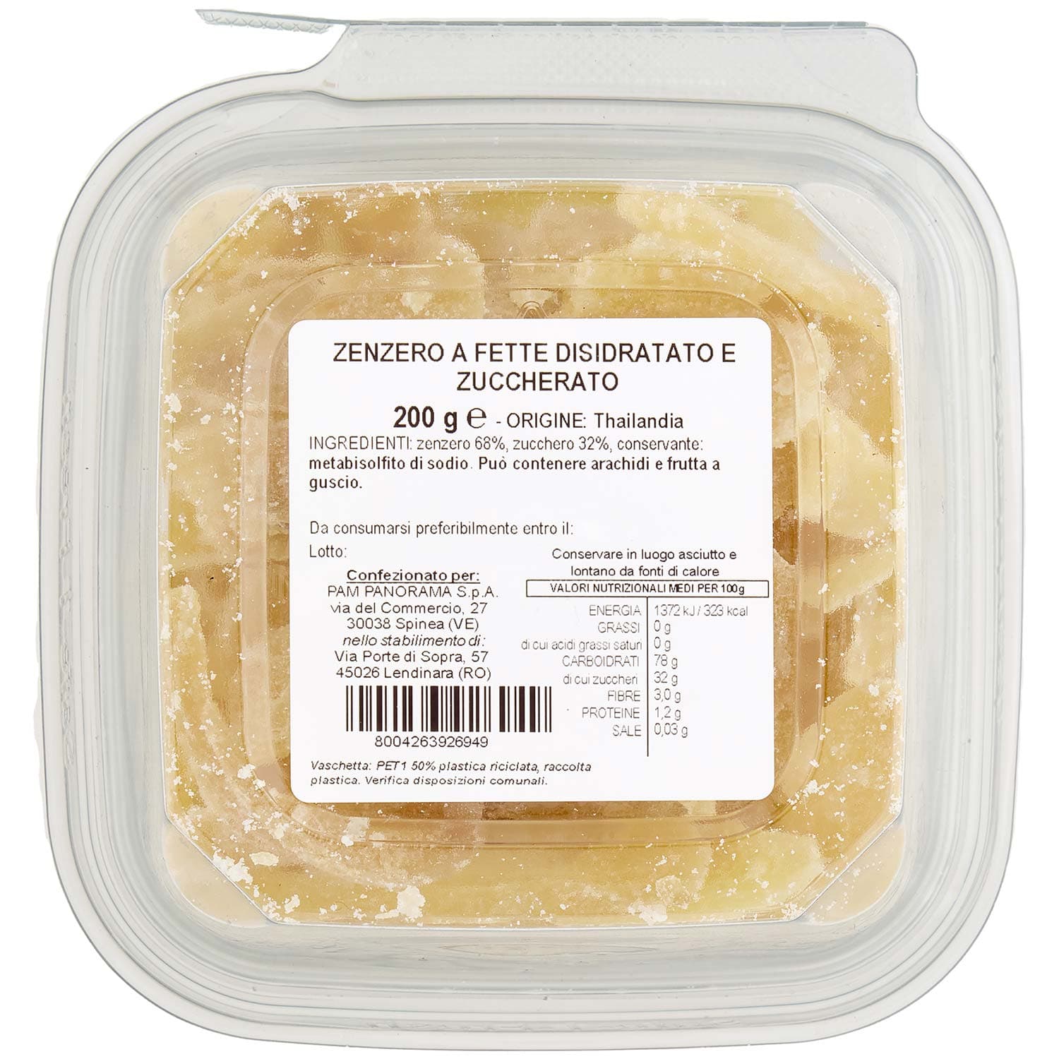 PAM Zenzero a Fette Morbido 200 g – immagine 4