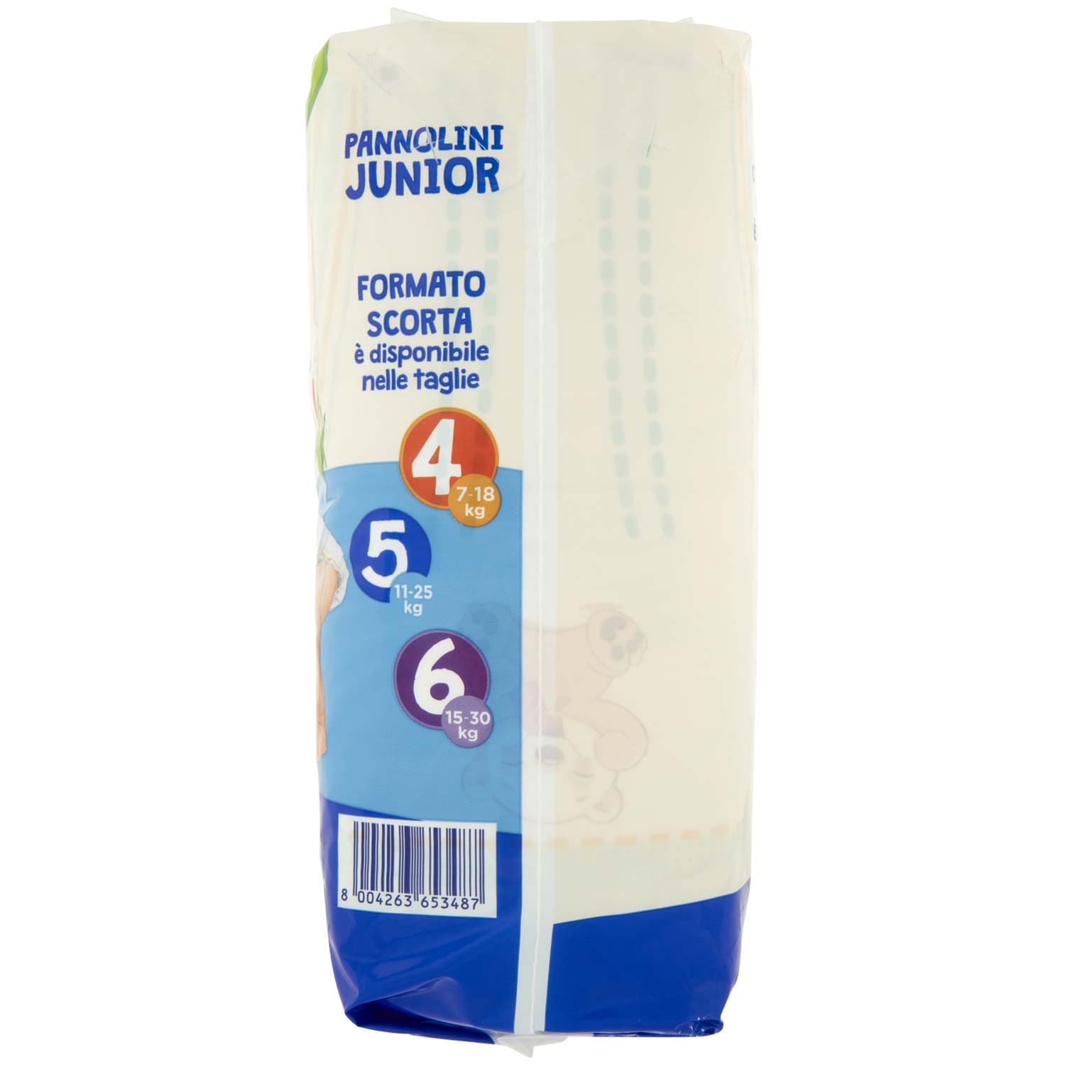 PAM PANORAMA Linea Baby Pannolini Junior Taglia 5 11-25kg 17+17 pz – immagine 5