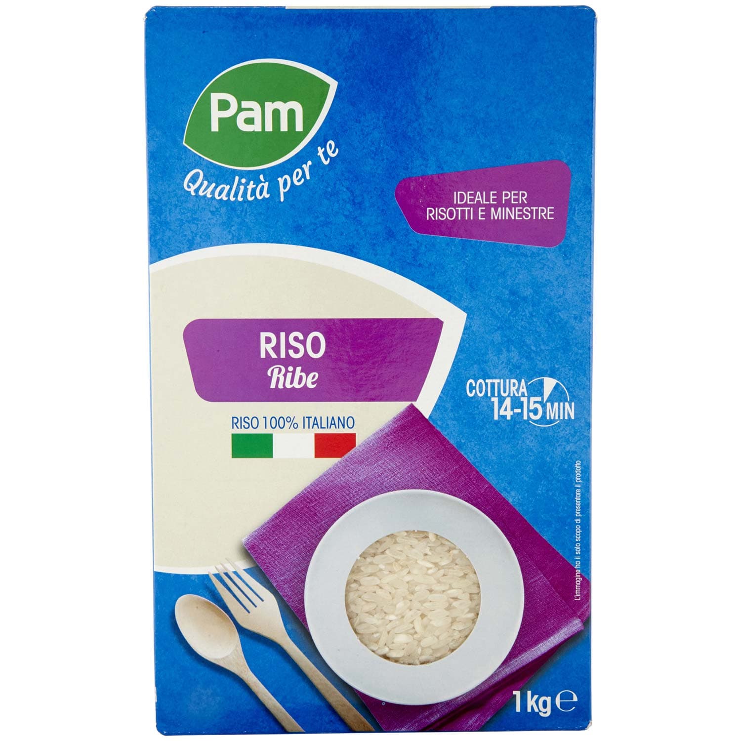PAM Qualità per te Riso Ribe 1 kg – immagine 2