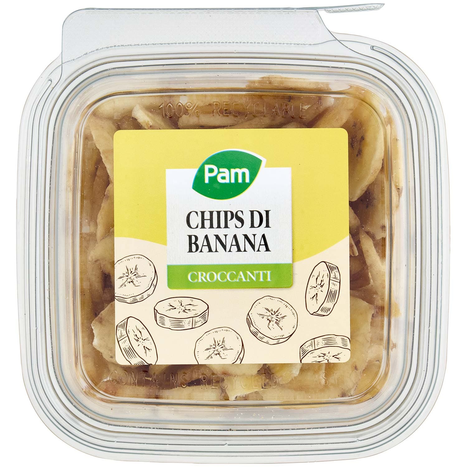 PAM Chips di Banana Croccanti 150 g – immagine 2
