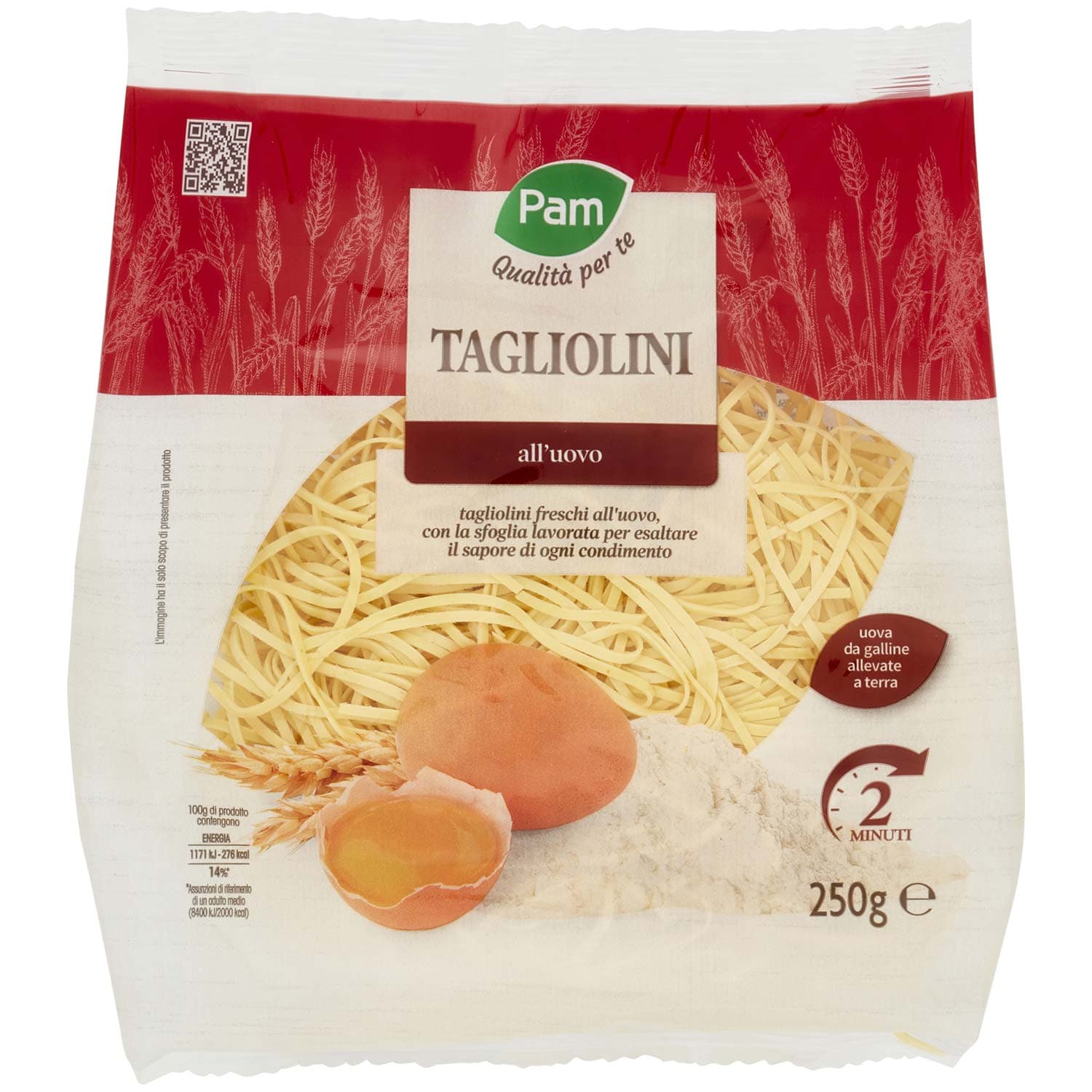 PAM Qualità per te Tagliolini all'uovo 250 g – immagine 2