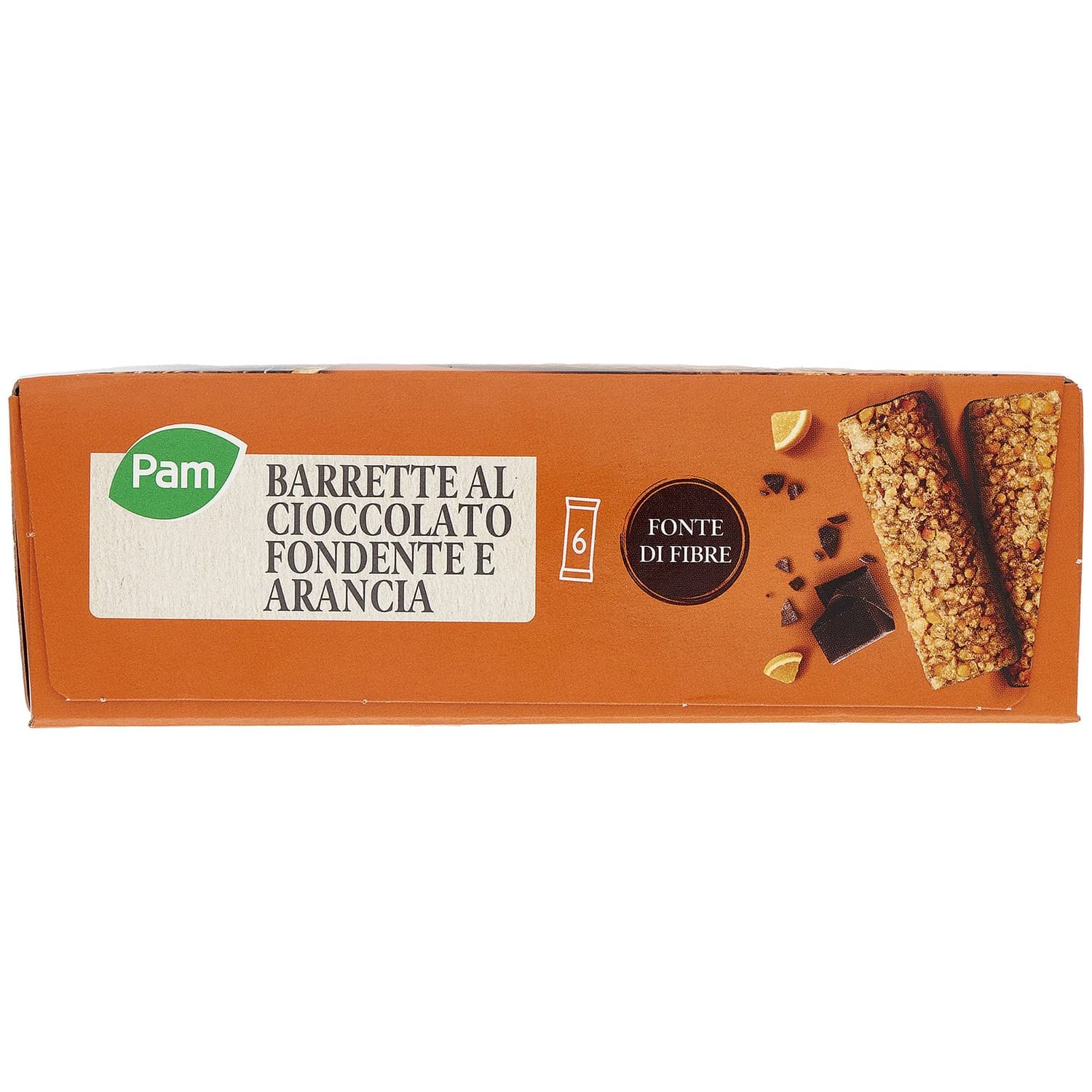 PAM Barrette al Cioccolato Fondente e Arancia 6 x 21 g – immagine 3
